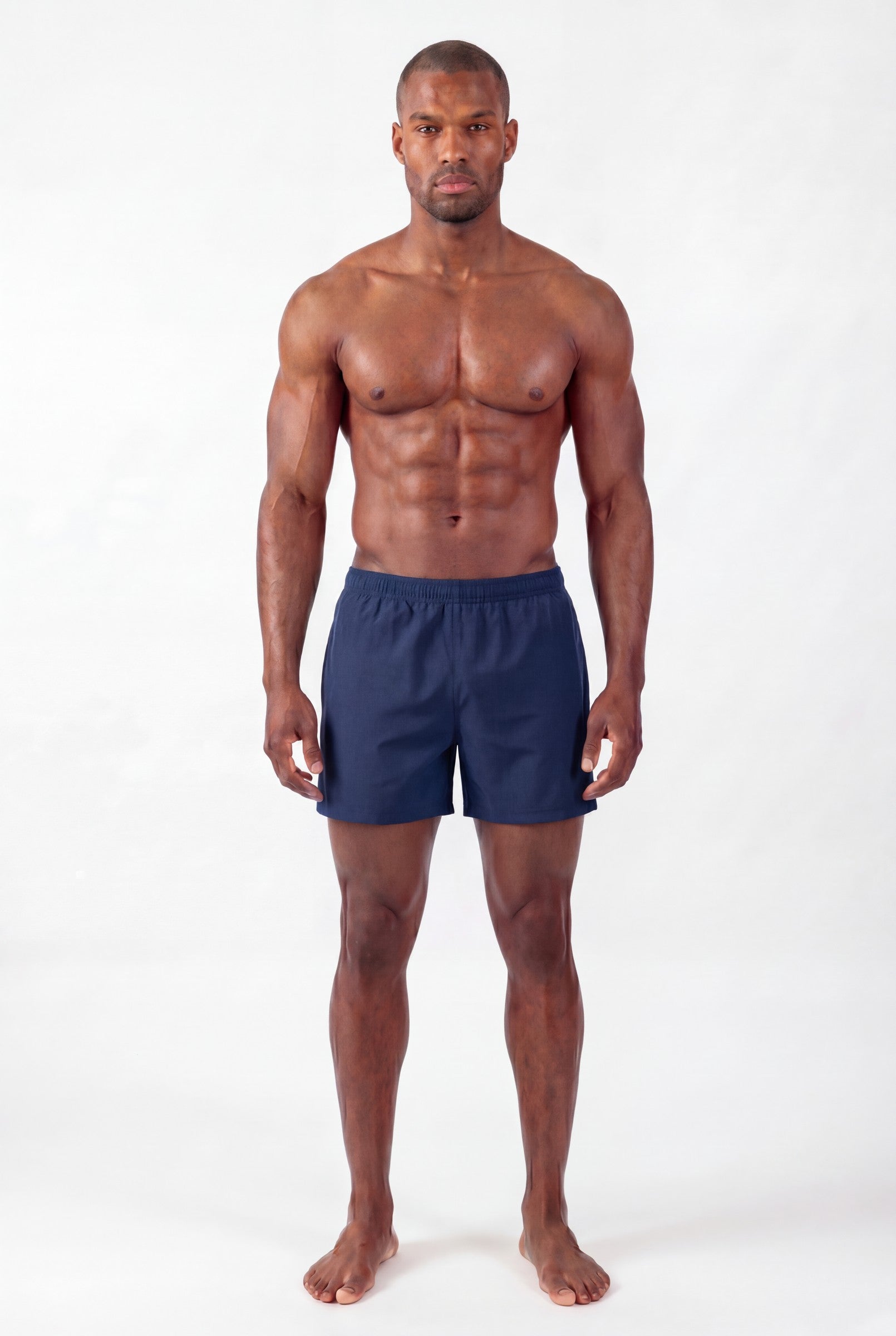 Men's Solid Resort Swim Shorts | Blackstone London