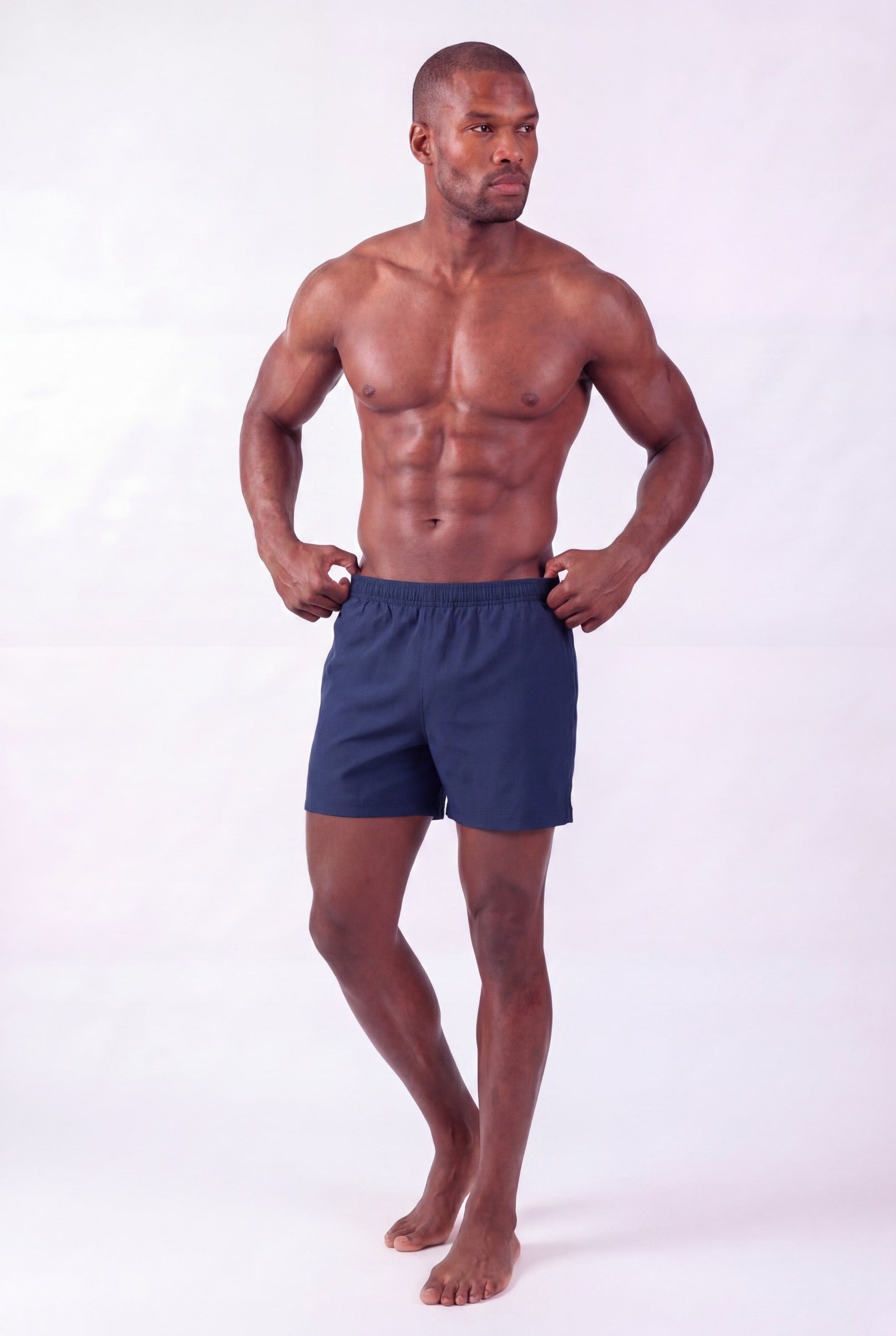 Men's Solid Resort Swim Shorts | Blackstone London