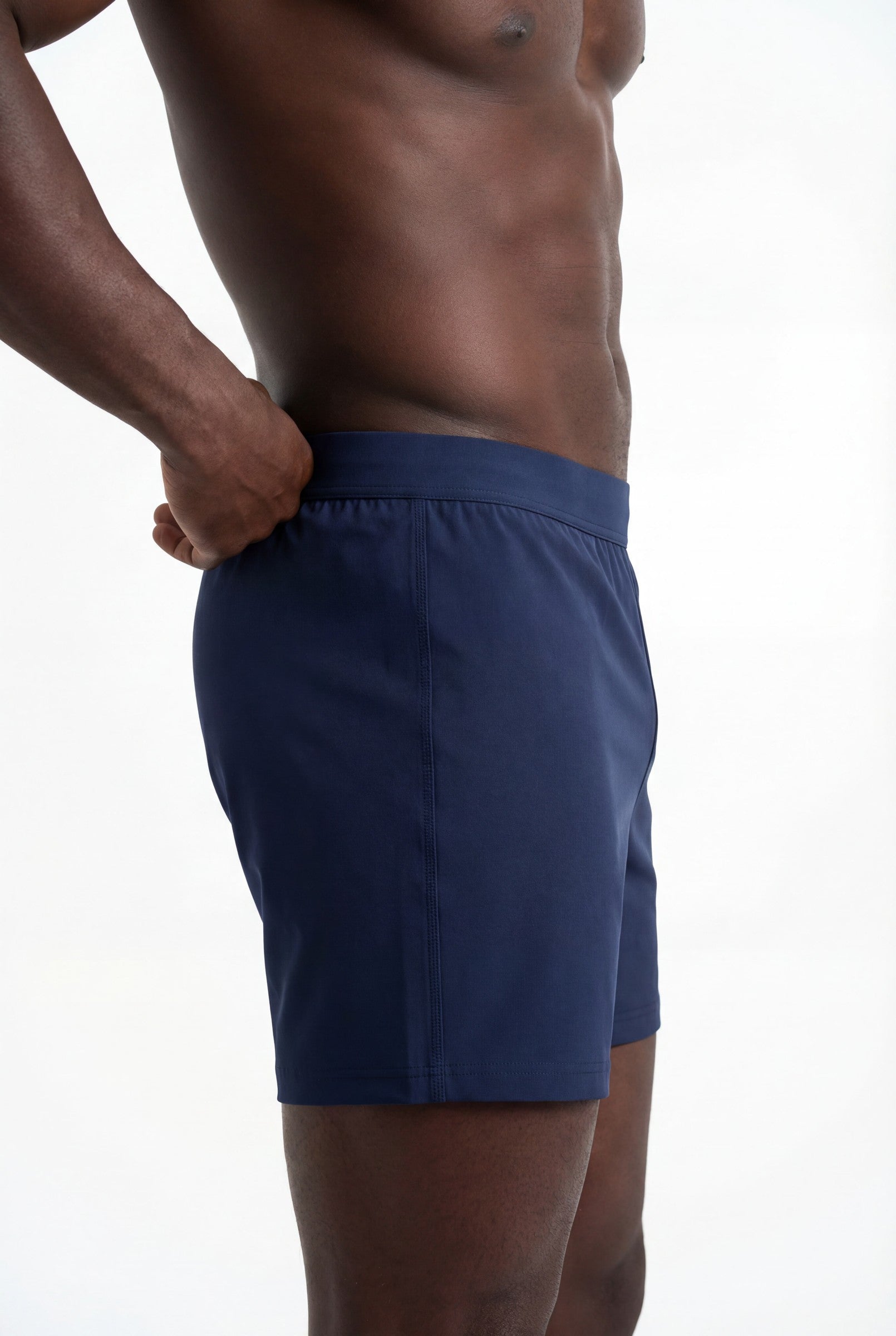 Men's Solid Resort Swim Shorts | Blackstone London