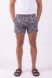 Men's Warrior Print Swim Shorts | Blackstone London