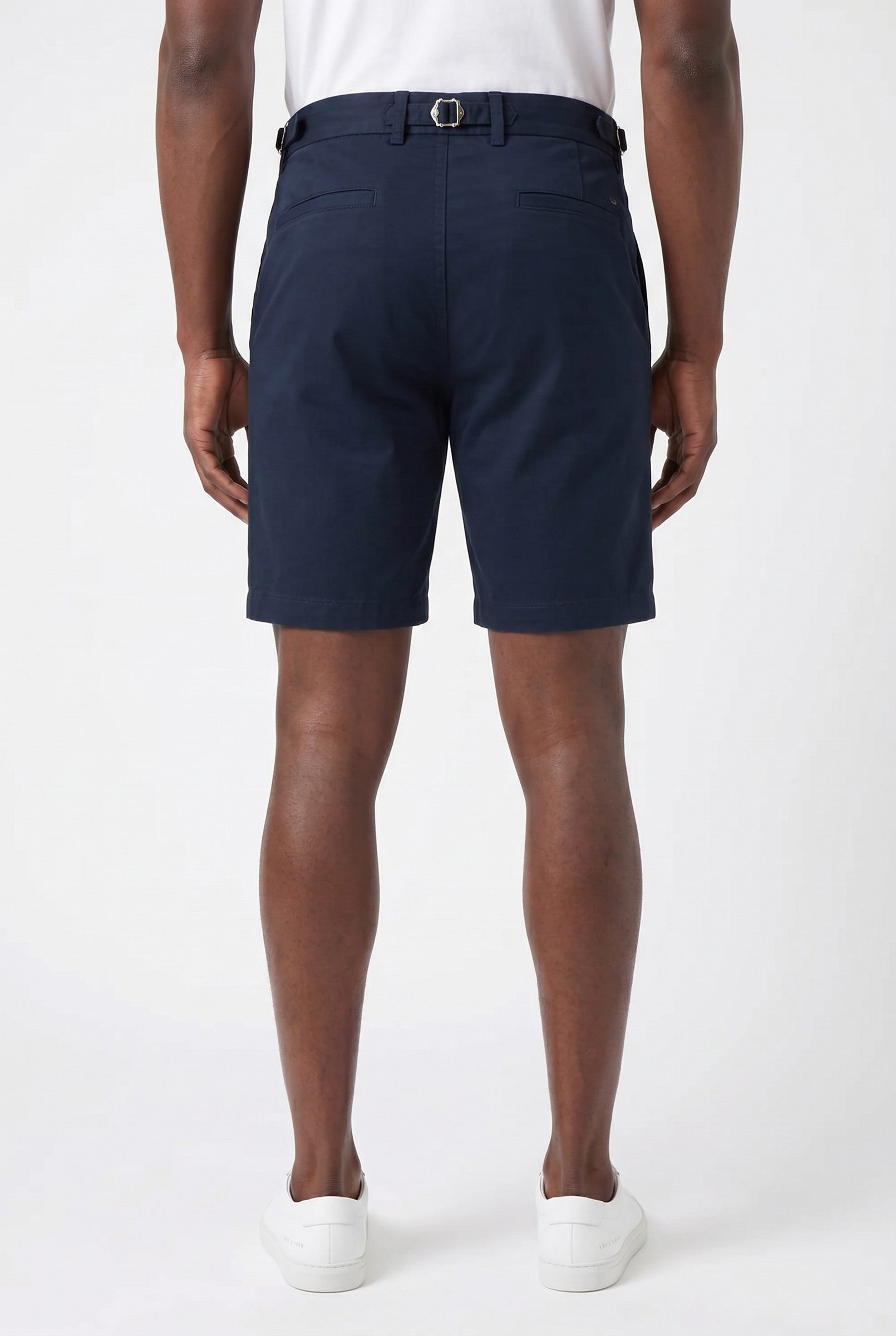 Men's Side Adjuster Chino Shorts | Blackstone London