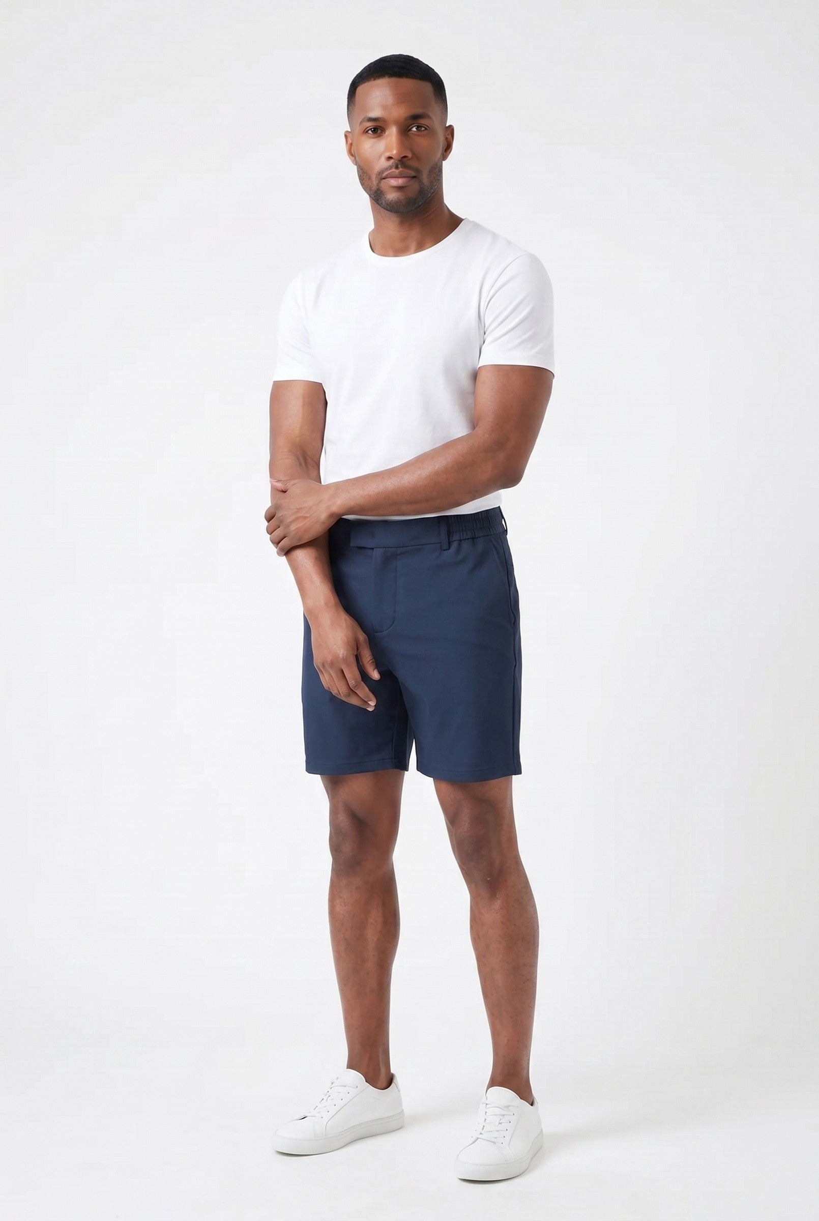 Men's Stretch Chino Short | Blackstone London