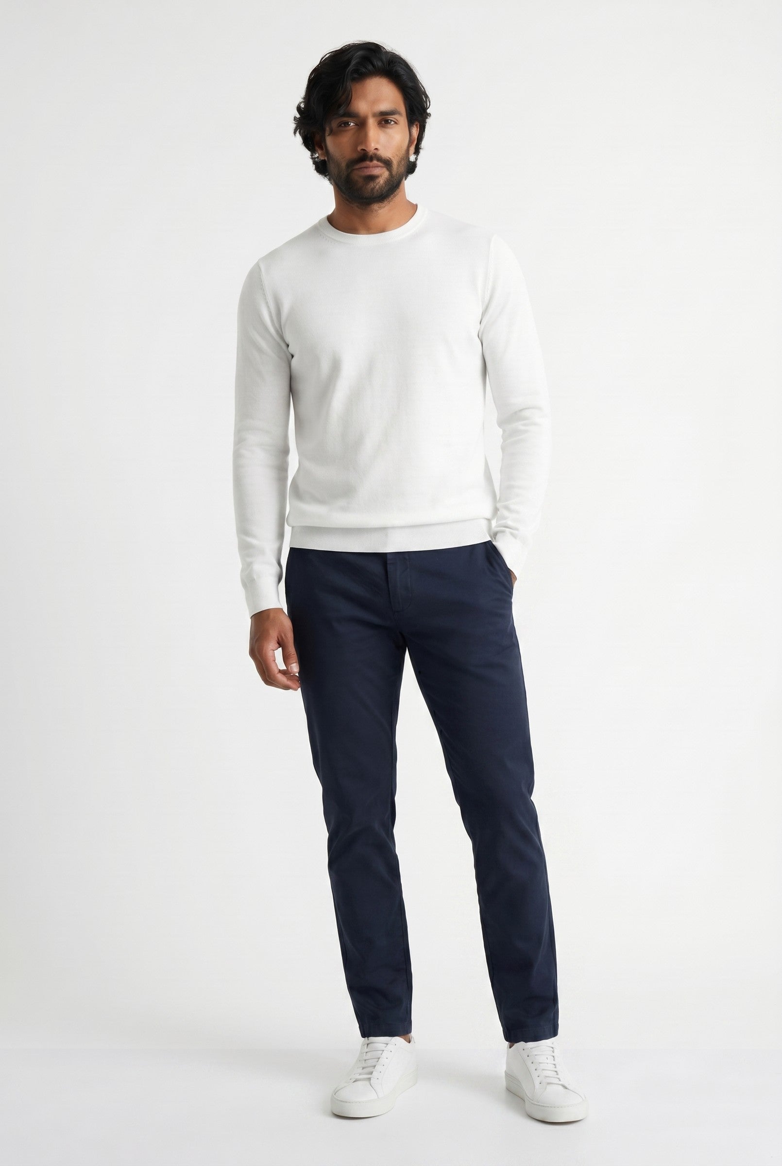 Men's Slim Tailored Chinos | Blackstone London