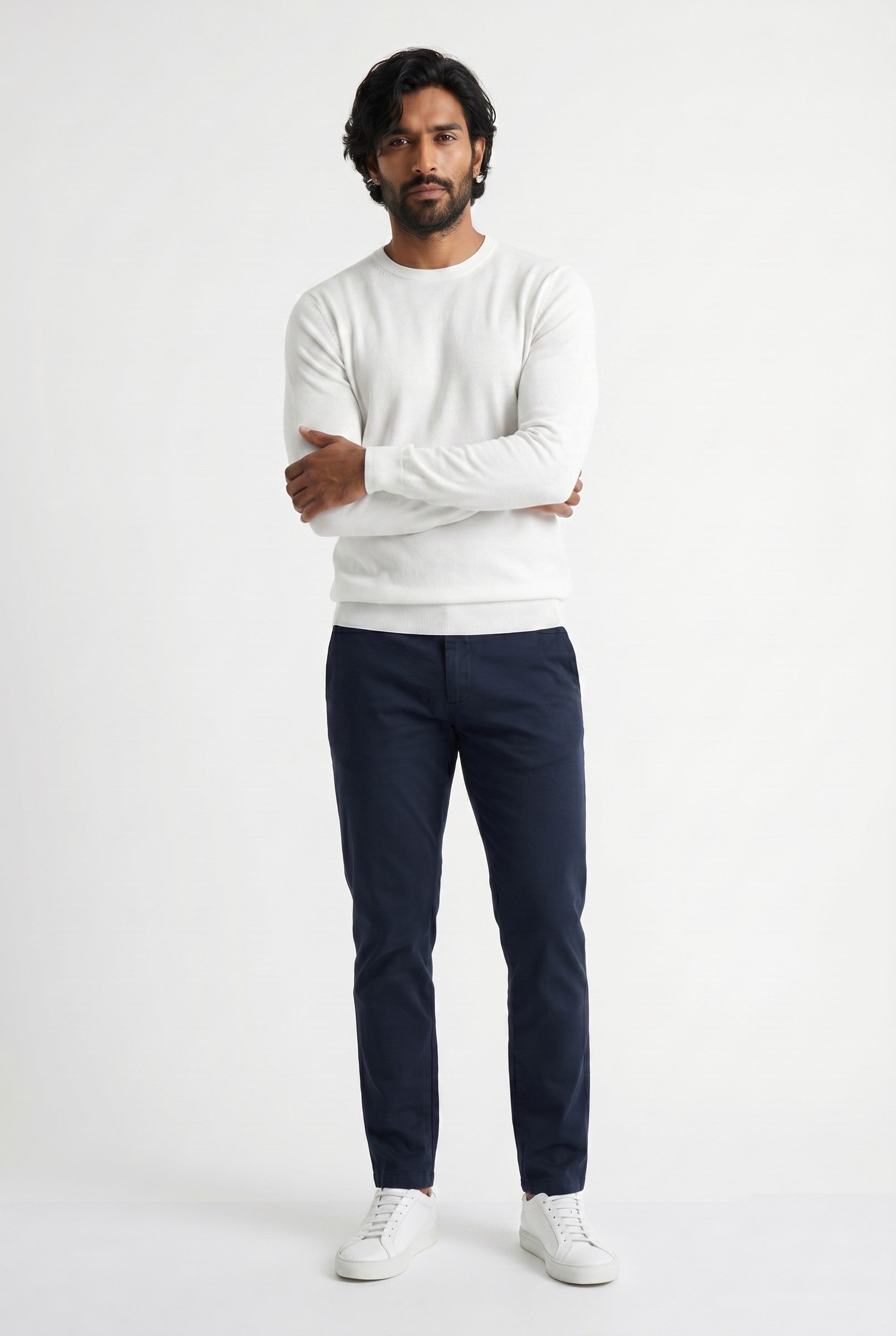 Men's Slim Tailored Chinos | Blackstone London