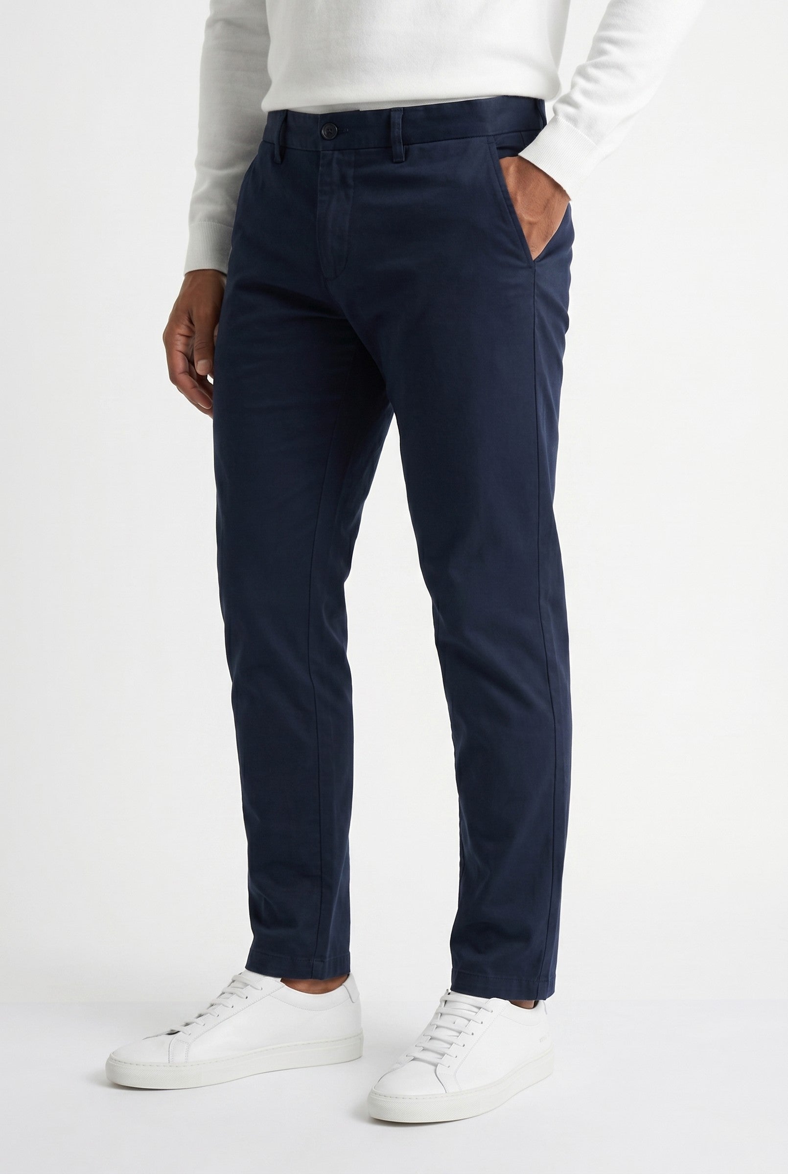 Men's Slim Tailored Chinos | Blackstone London