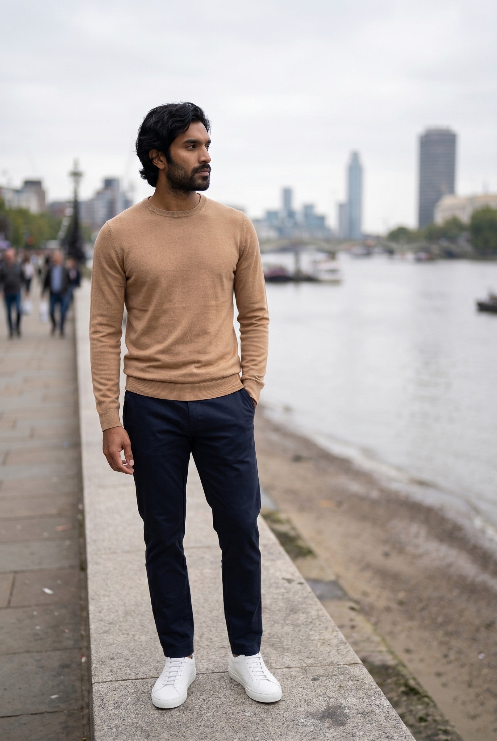 Men's Slim Tailored Chinos | Blackstone London