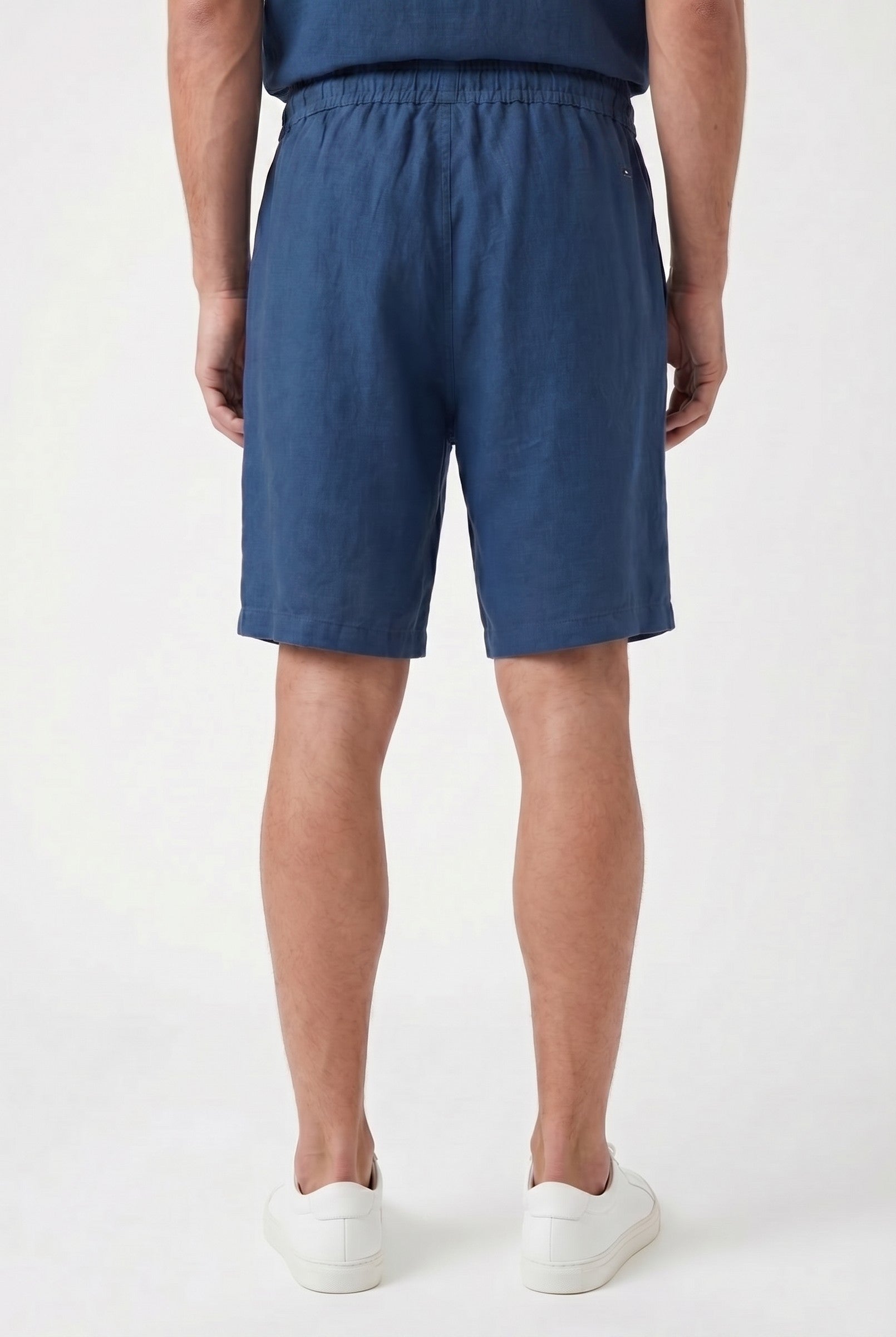 Men's Linen Leisure Drawstring Shorts | Blackstone London