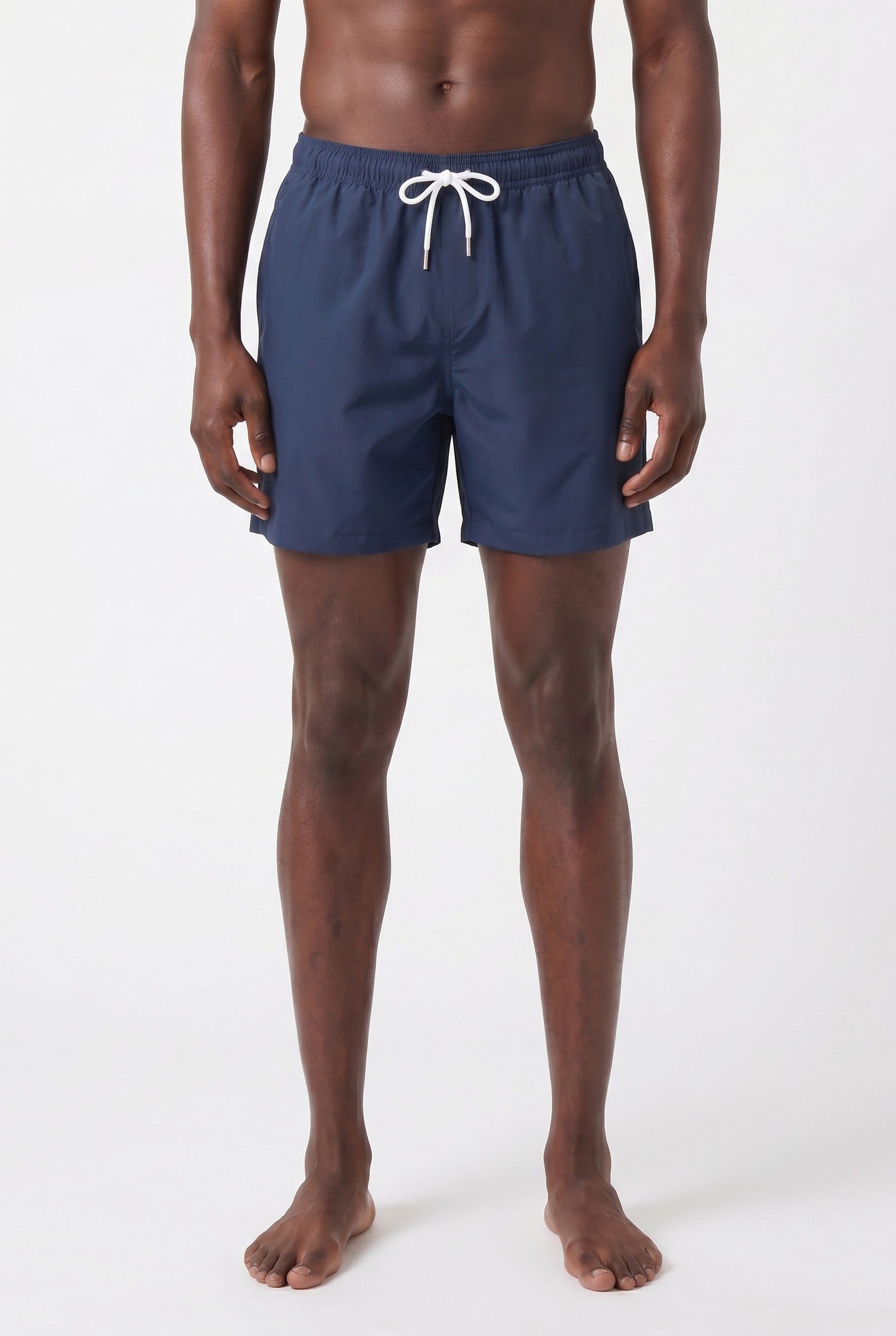 Men's Navy Classic Swim Shorts | Blackstone London