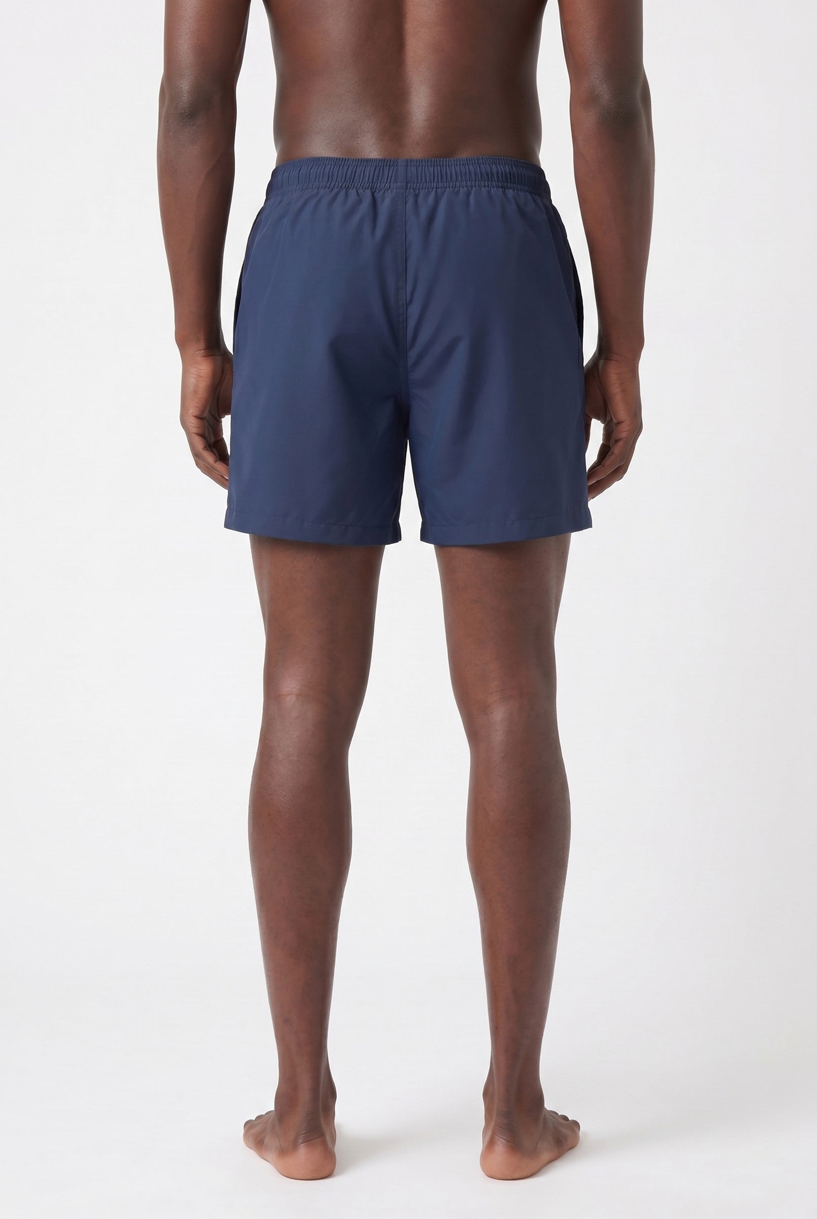 Men's Navy Classic Swim Shorts | Blackstone London
