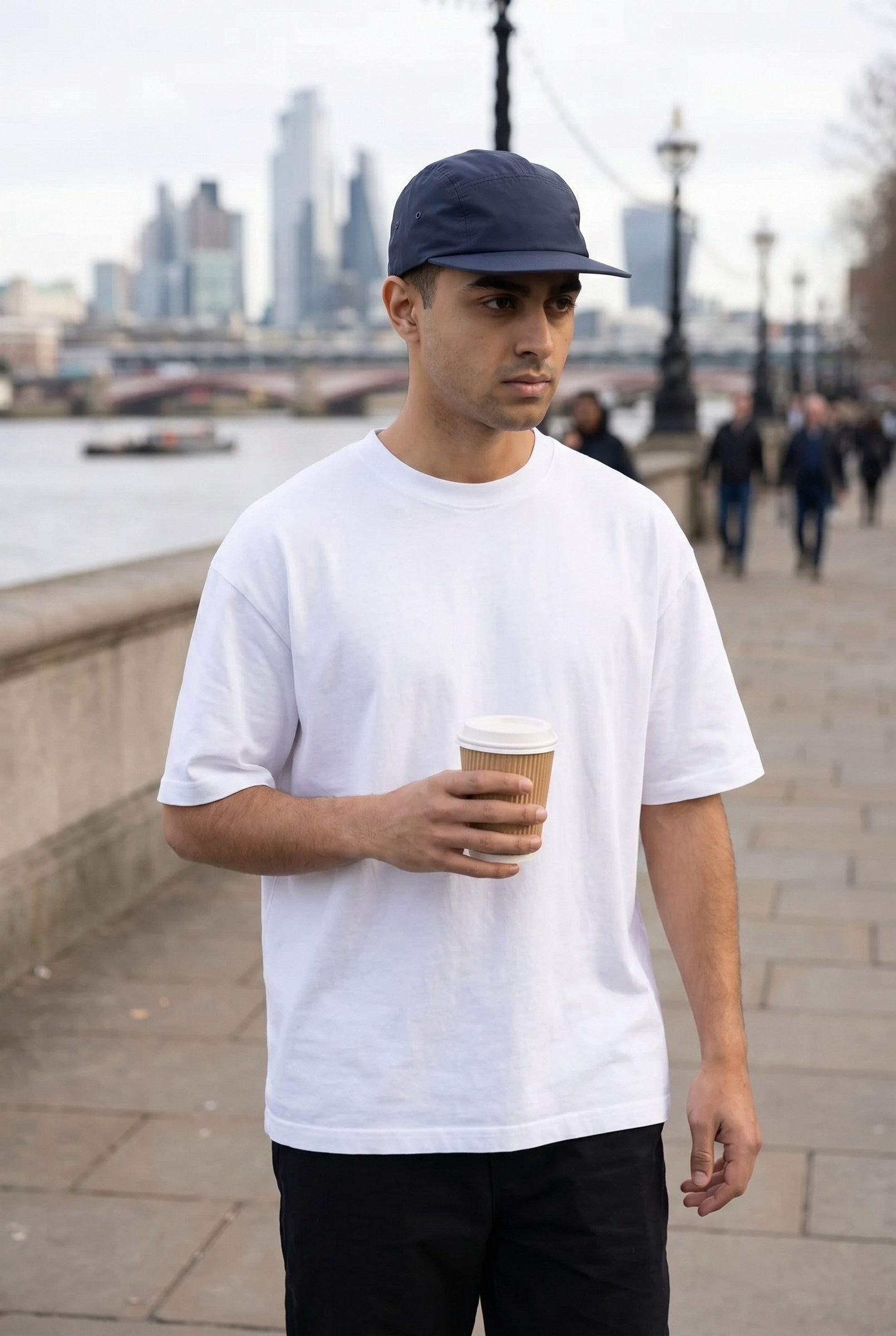 Men's Glare Technical 5-Panel Cap | Blackstone London