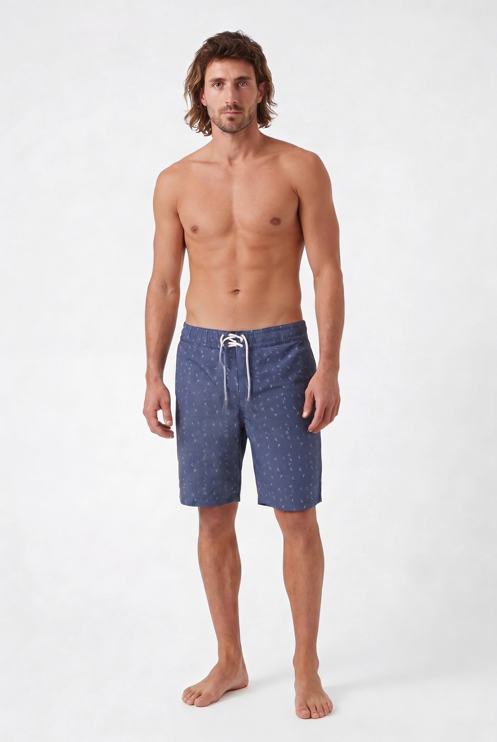 Men's Tropical Print Board Shorts | Blackstone London