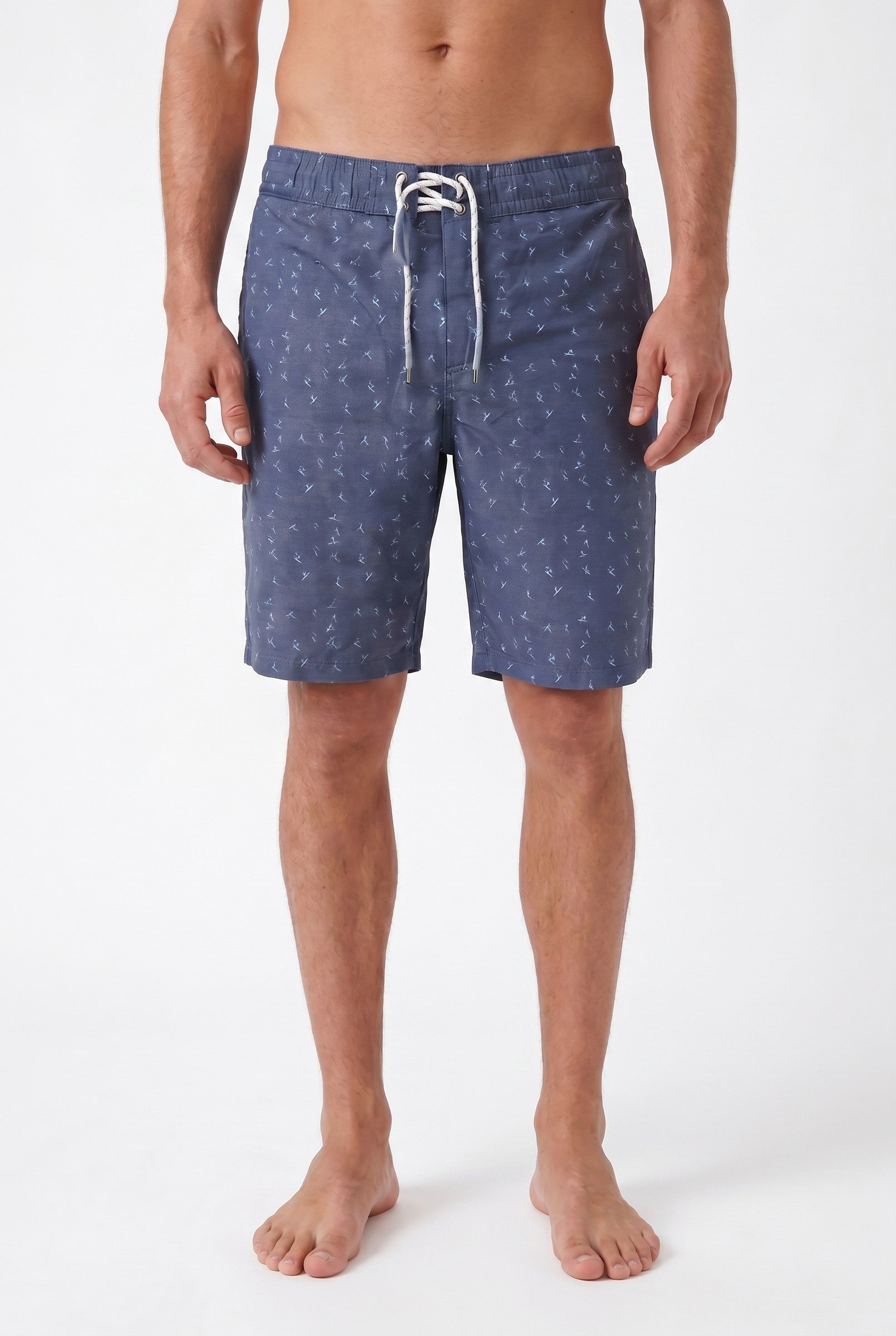 Men's Tropical Print Board Shorts | Blackstone London