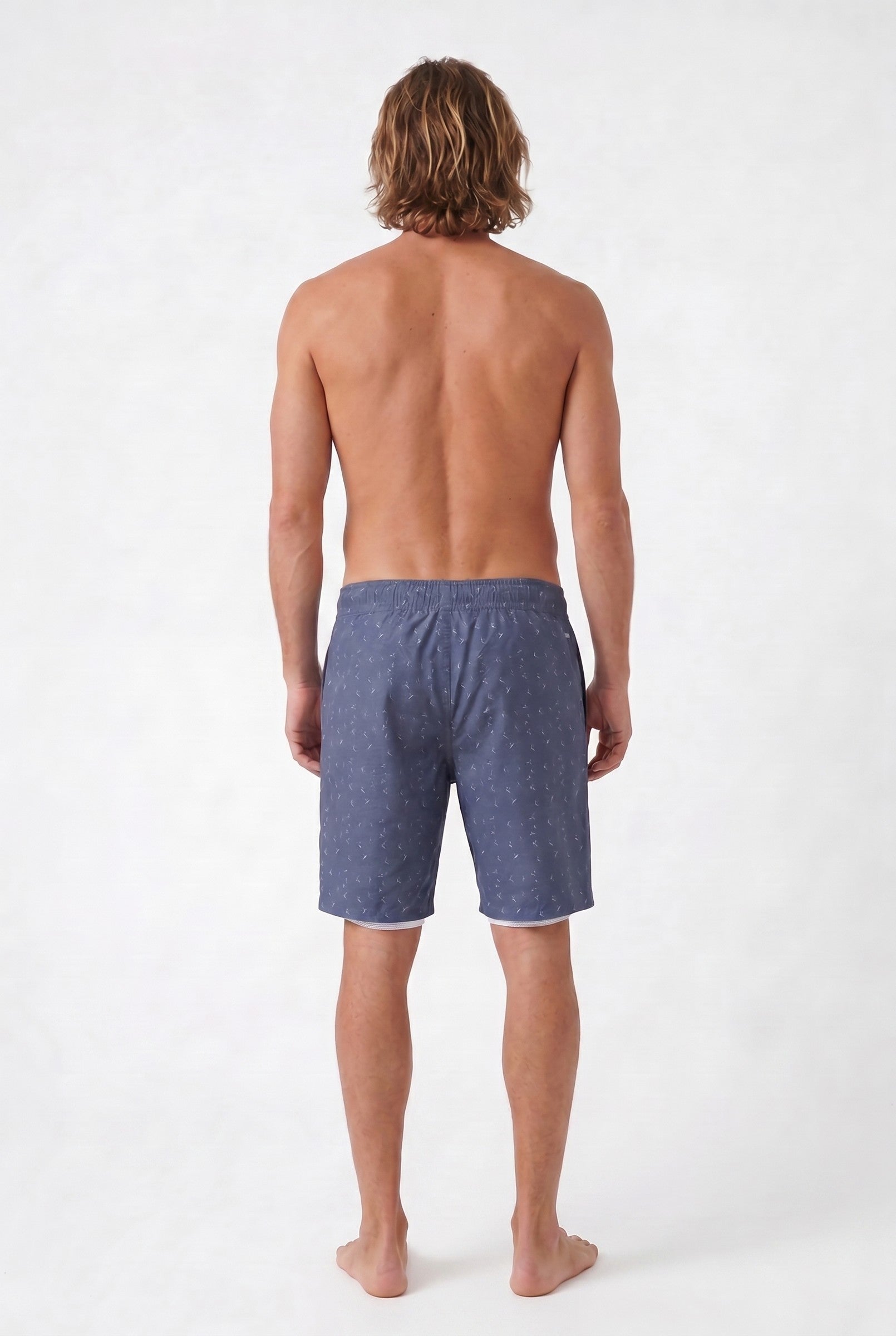 Men's Tropical Print Board Shorts | Blackstone London