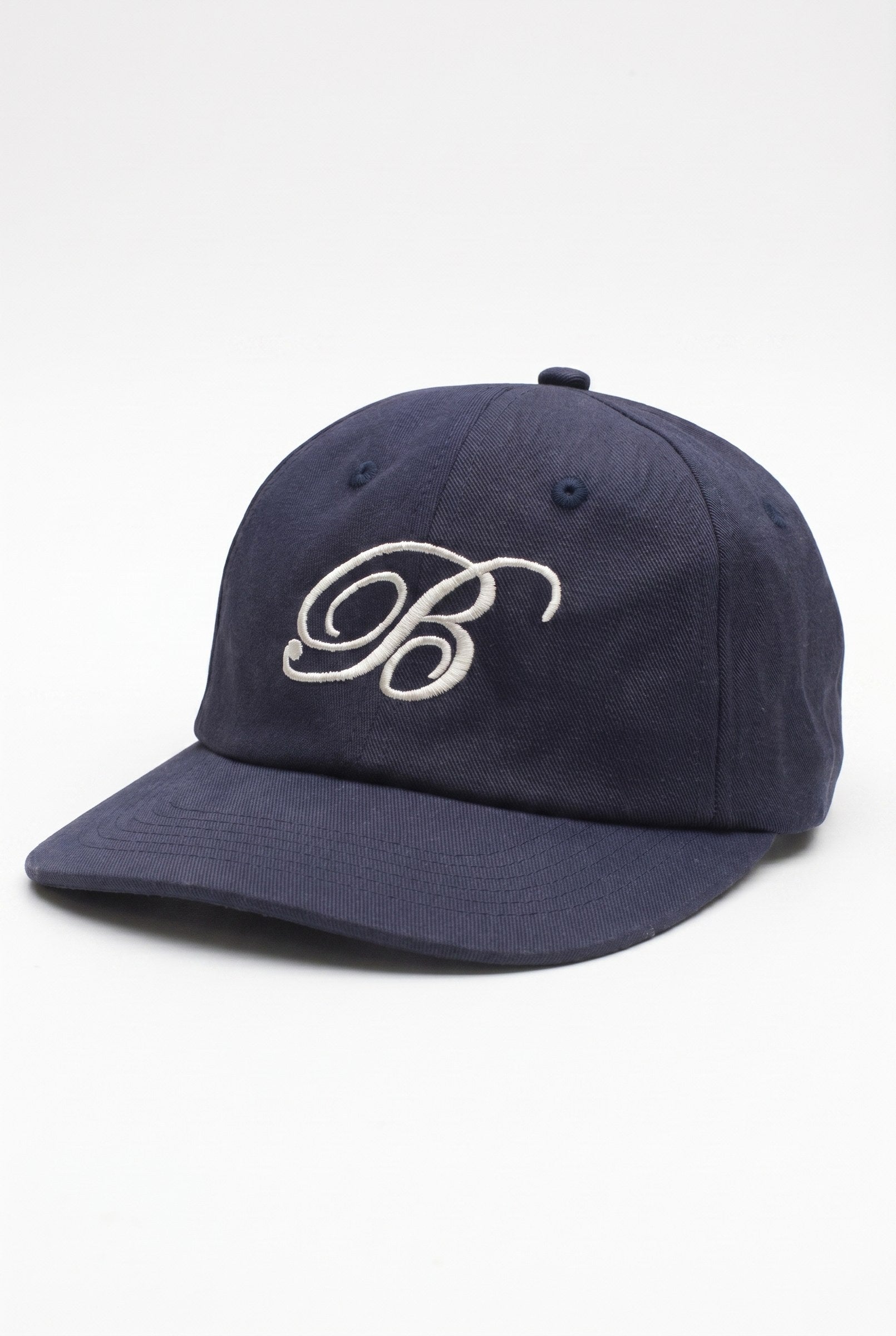 Men's Bound Script B Embroidered 6-Panel Cap | Blackstone London