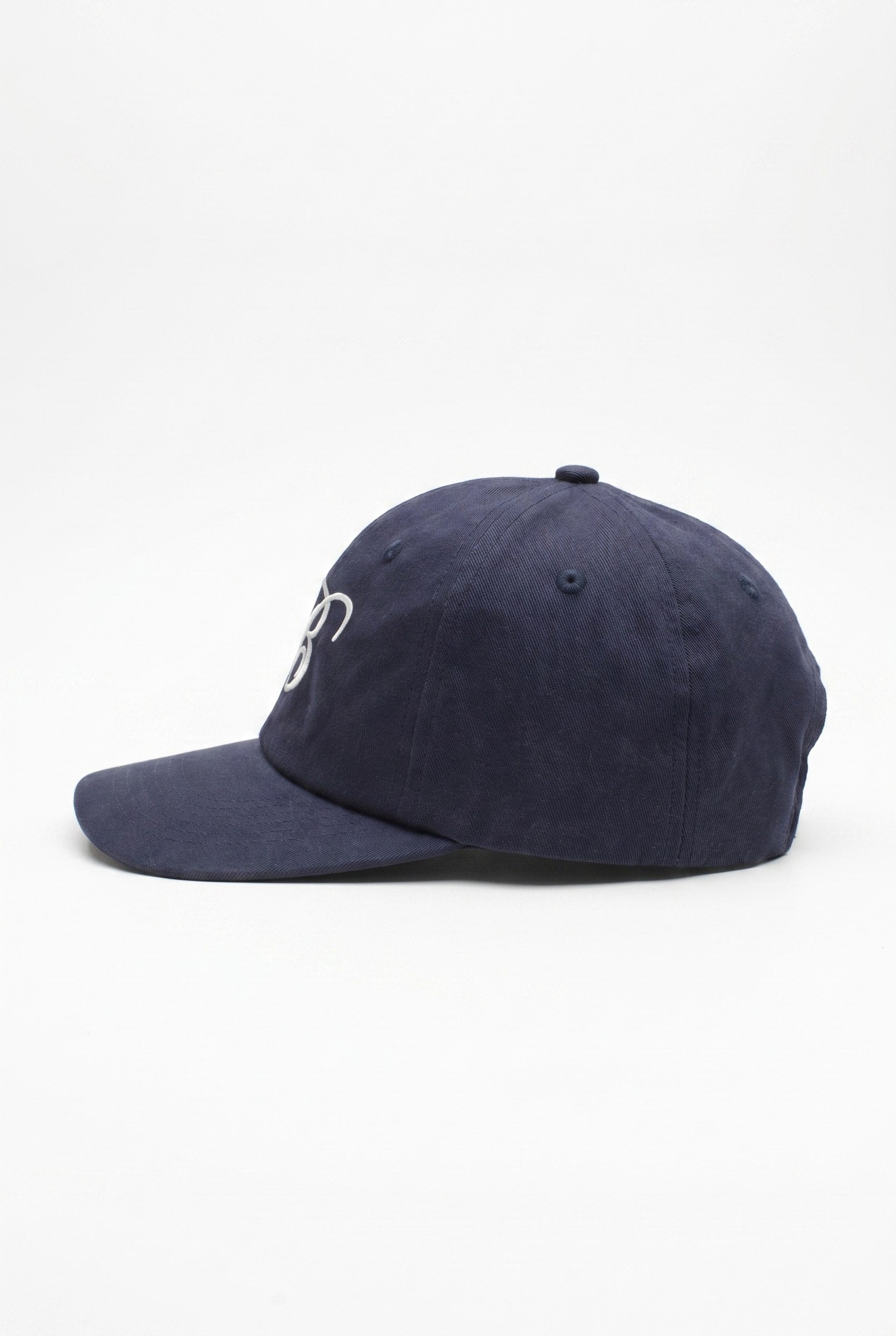 Men's Bound Script B Embroidered 6-Panel Cap | Blackstone London