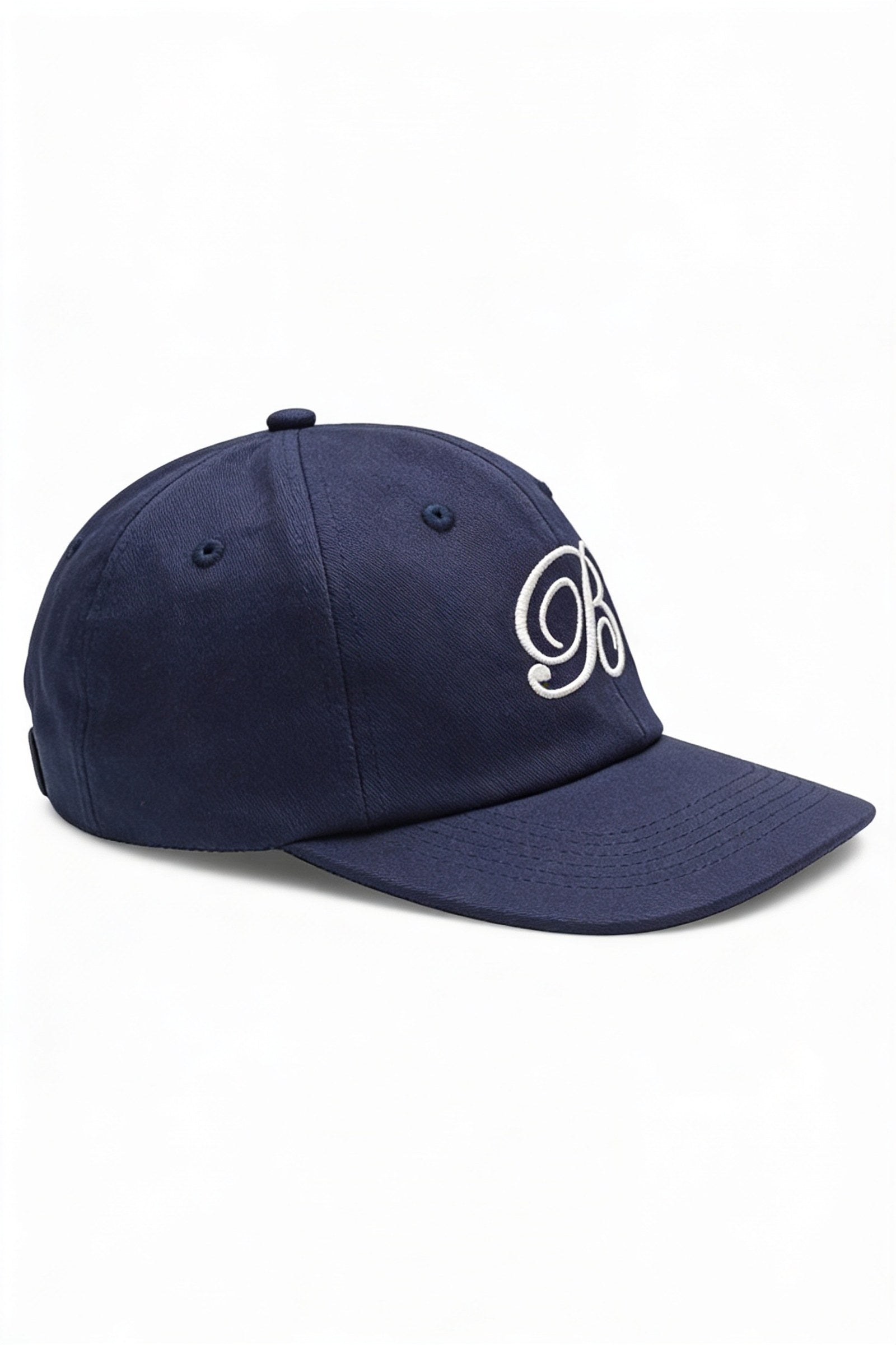 Men's Bound Script B Embroidered 6-Panel Cap | Blackstone London
