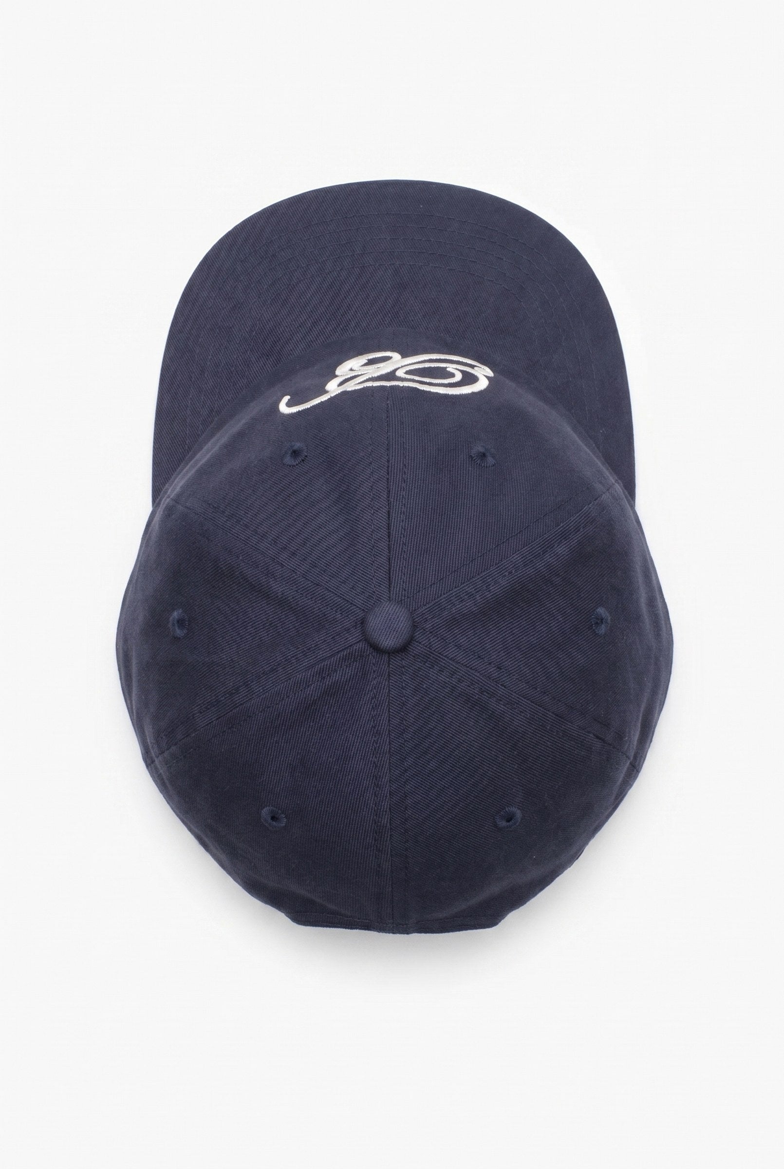 Men's Bound Script B Embroidered 6-Panel Cap | Blackstone London