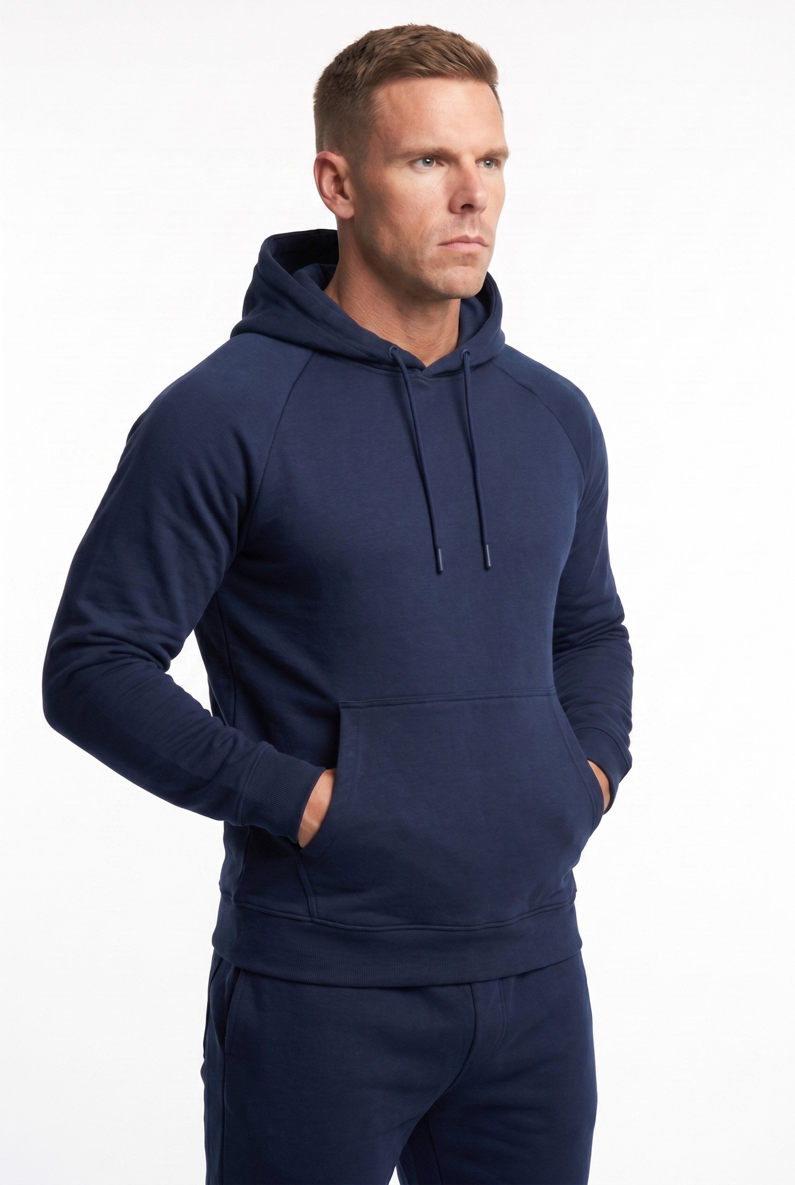 Men's Pro Fleece Pullover Hoodie | Blackstone London