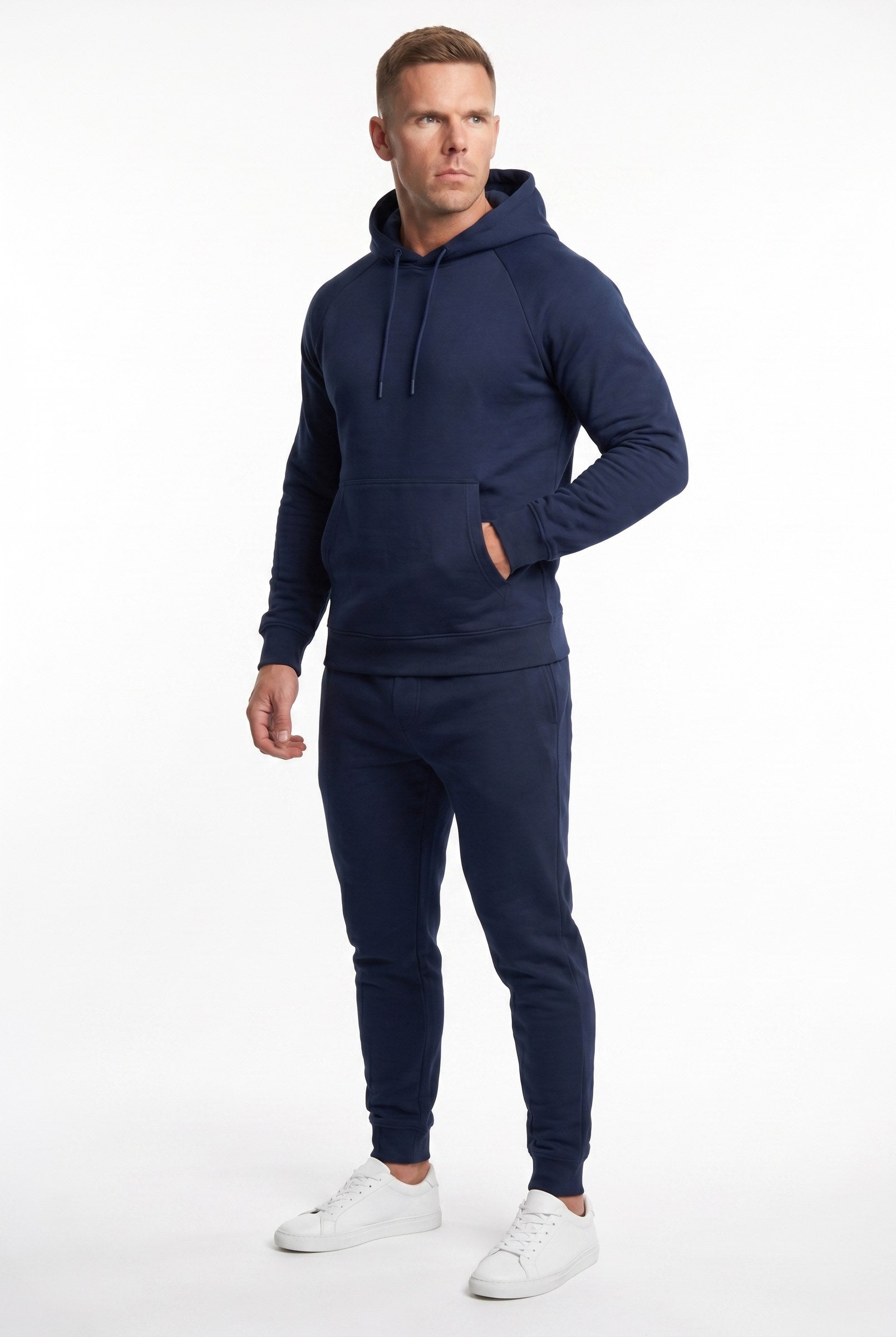Men's Pro Fleece Pullover Hoodie | Blackstone London