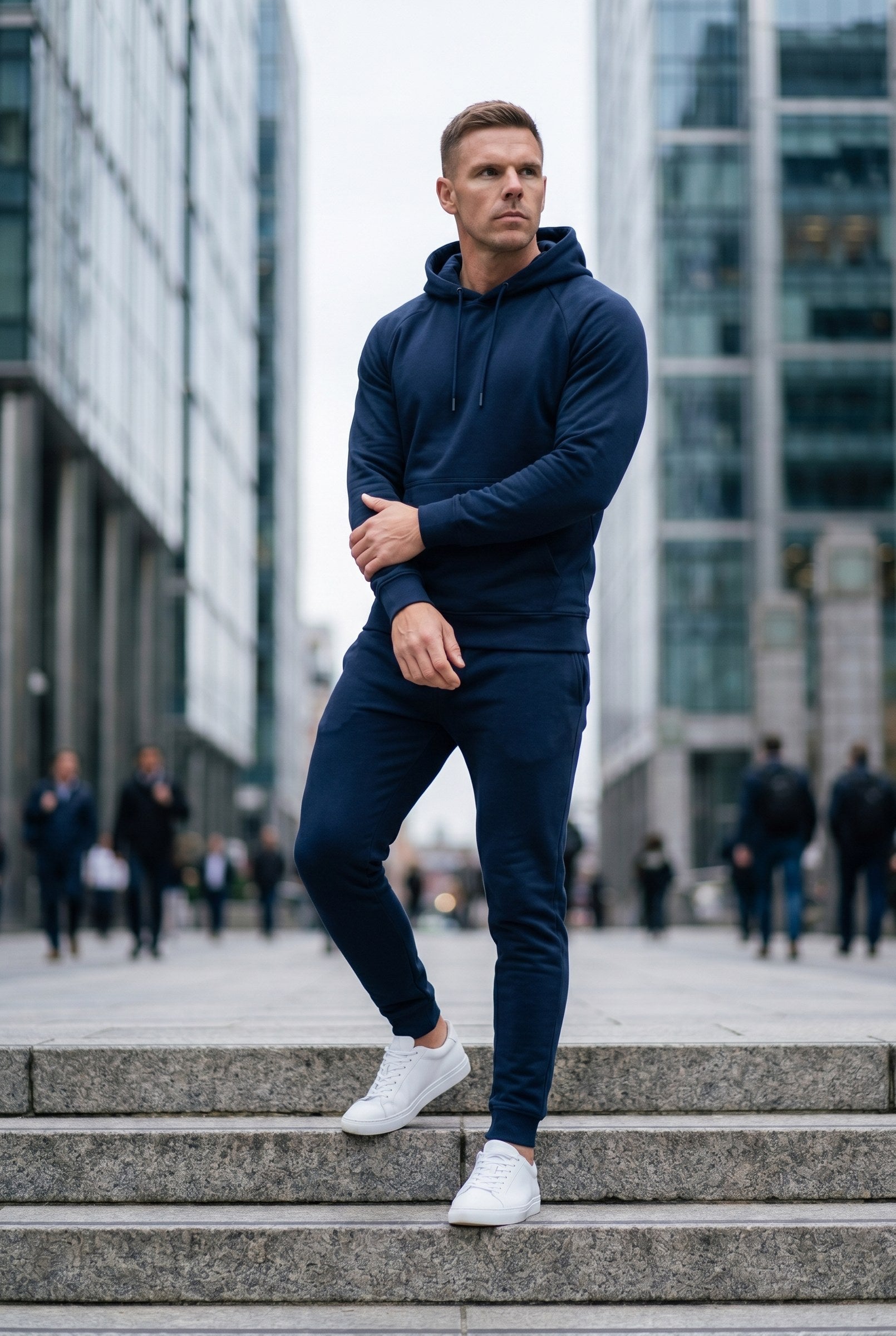 Men's Pro Fleece Pullover Hoodie | Blackstone London