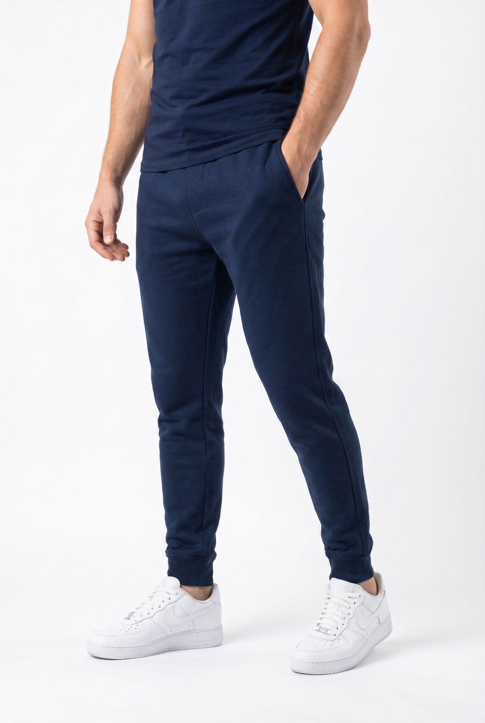 Men's Pro Fleece Tapered Joggers | Blackstone London