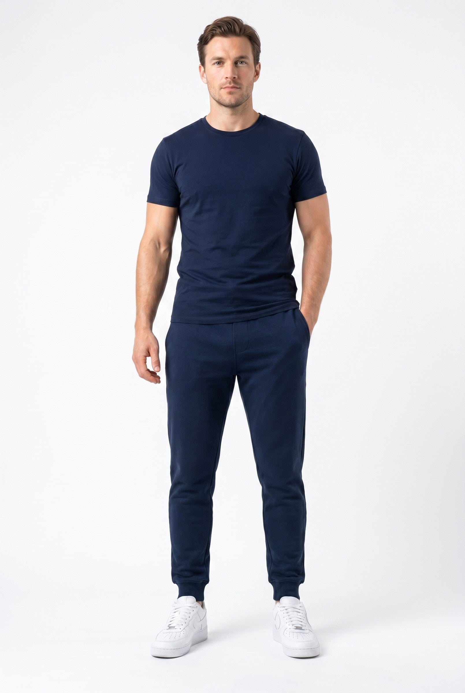 Men's Pro Fleece Tapered Joggers | Blackstone London