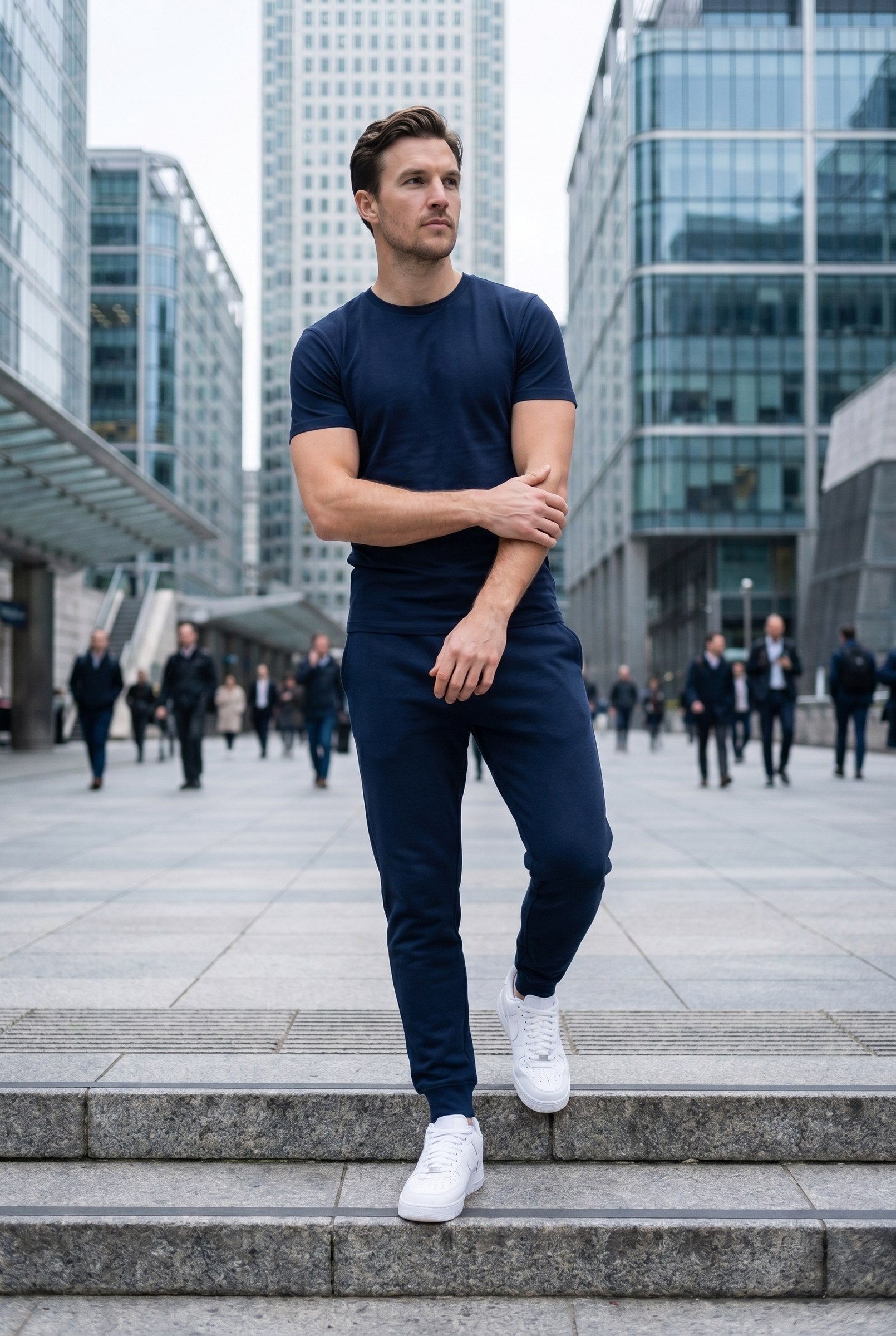Men's Pro Fleece Tapered Joggers | Blackstone London