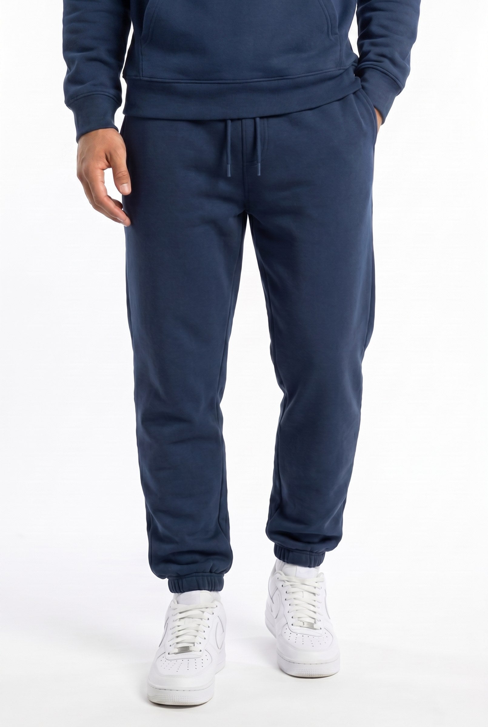 Men's Fundamental Fleece Tapered Joggers | Blackstone London