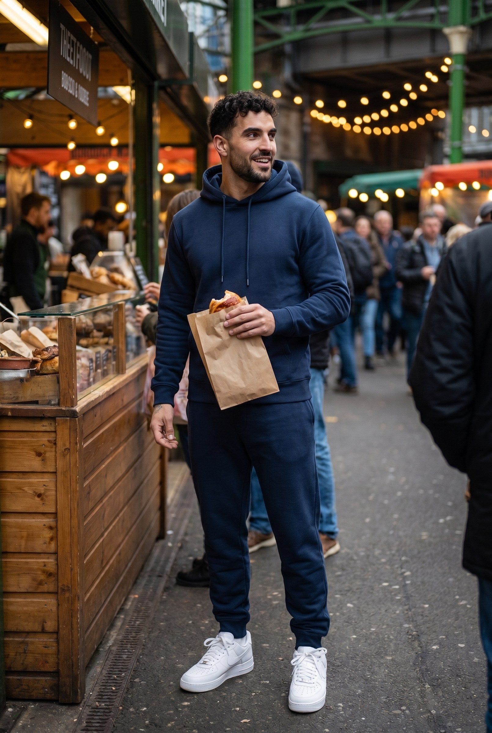 Men's Fundamental Fleece Pullover Hoodie | Blackstone London