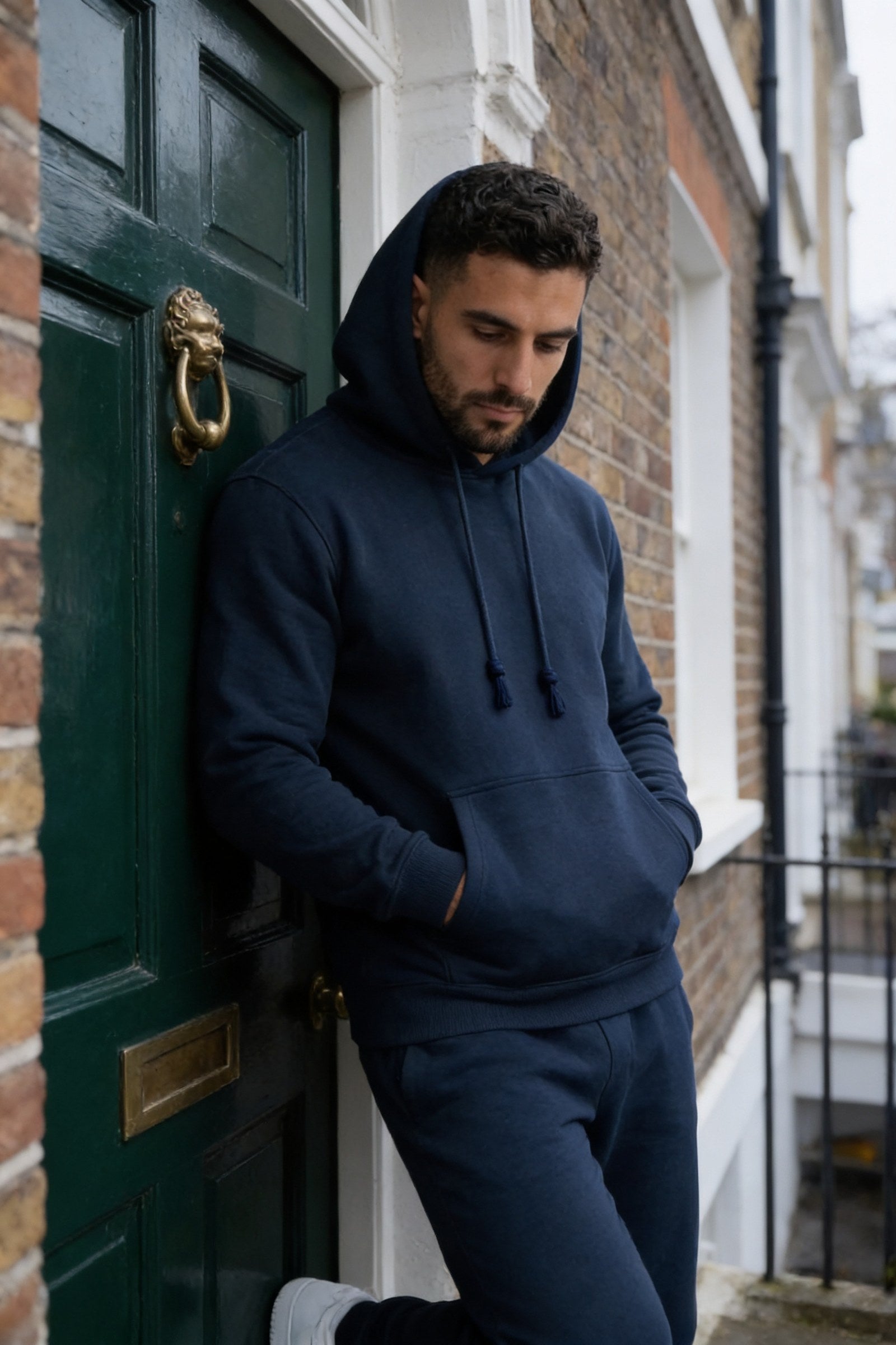 Men's Fundamental Fleece Pullover Hoodie | Blackstone London