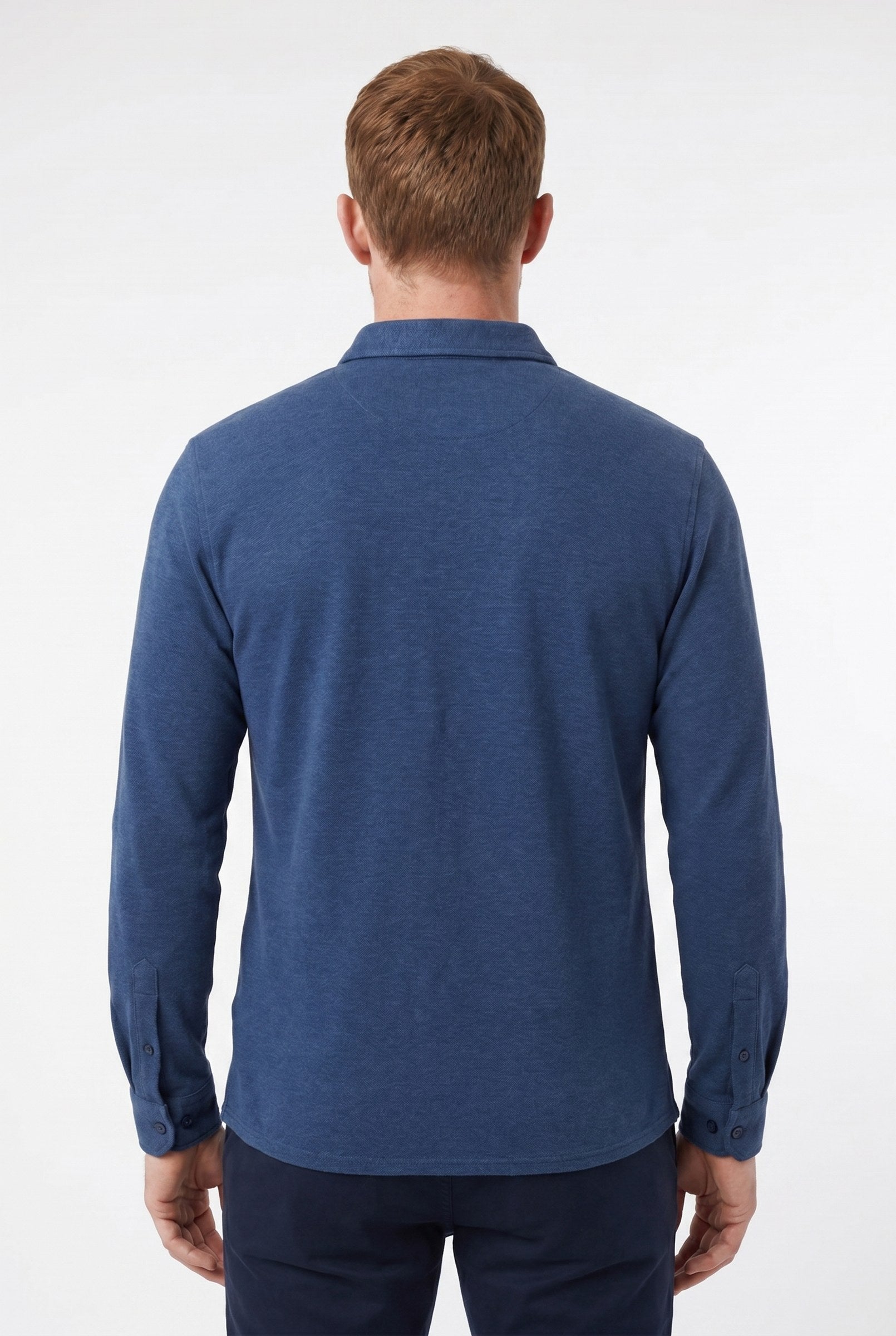 Men's Galloway Pique Jersey Shirt | Blackstone London