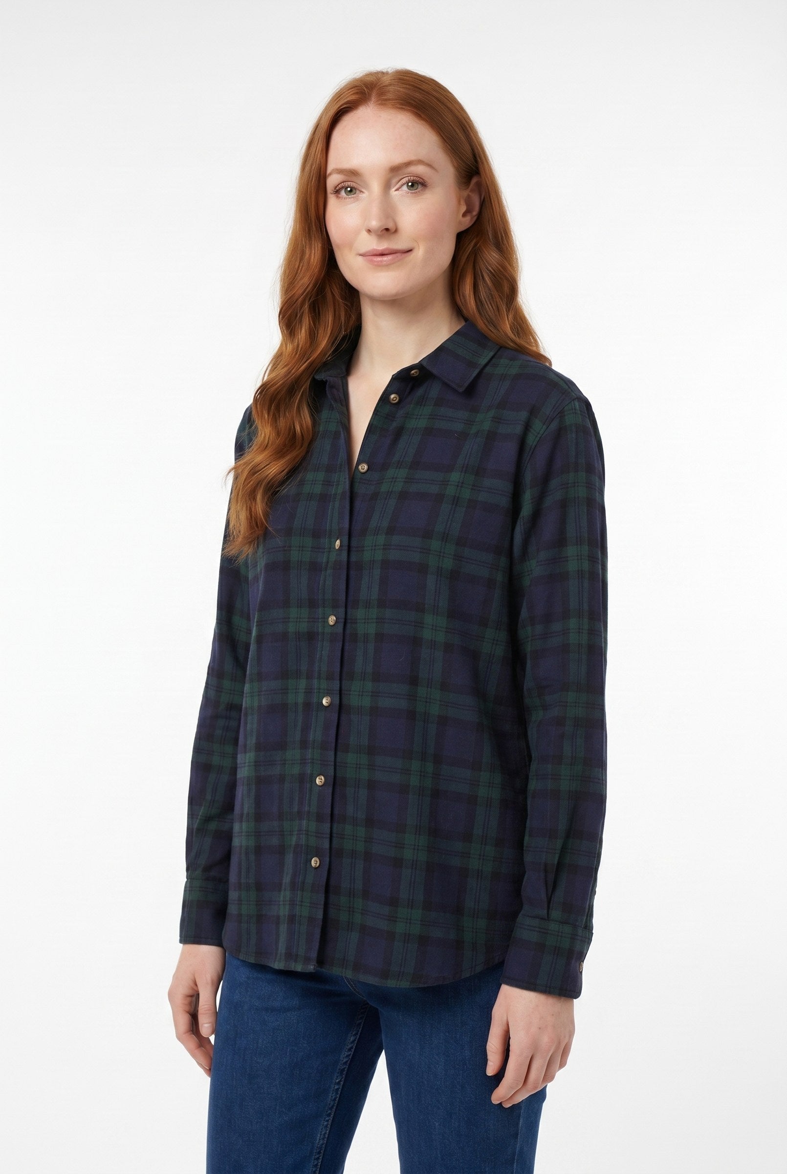Women's Stroud Soft Brushed Shirt | Blackstone London
