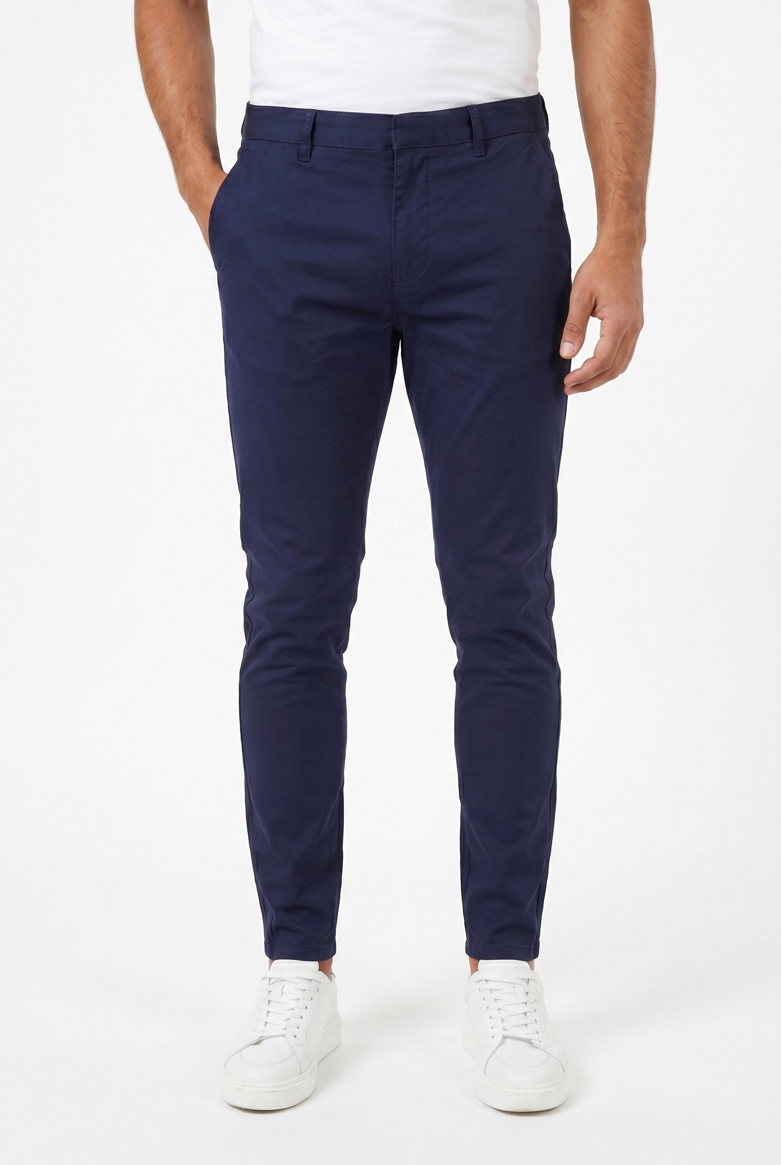 Men's Capo Stretch Chino Pants | Blackstone London