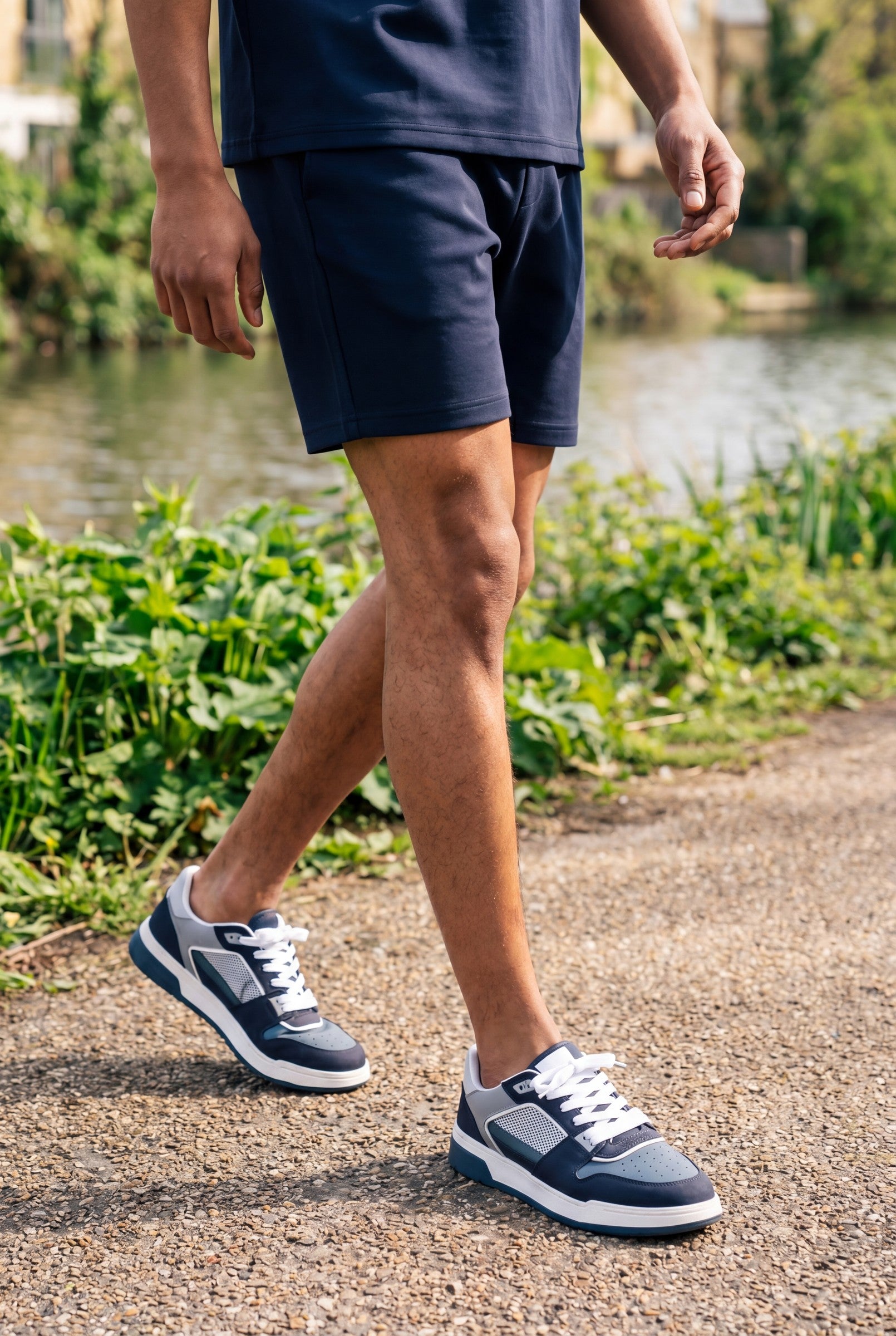 Men's Relaxed Knit Shorts | Blackstone London