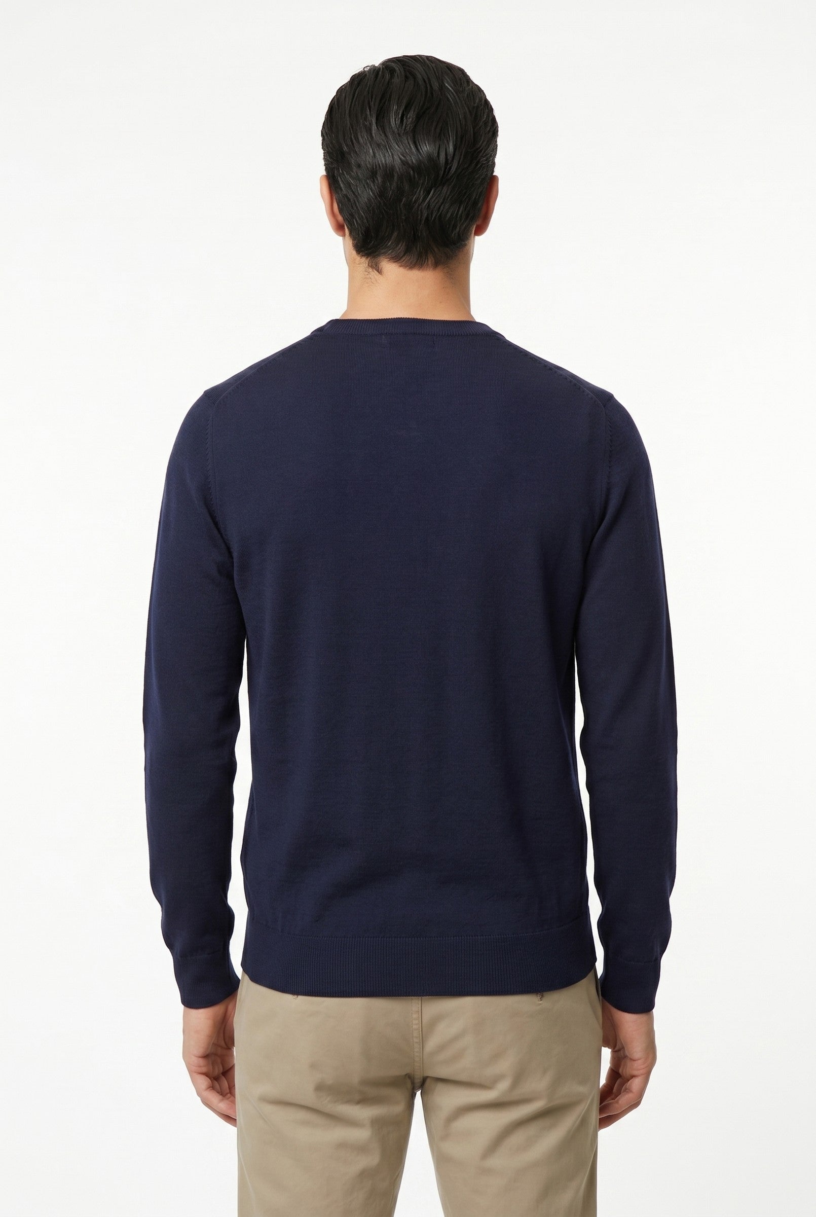 Men's Crew Neck Knit Sweater | Blackstone London
