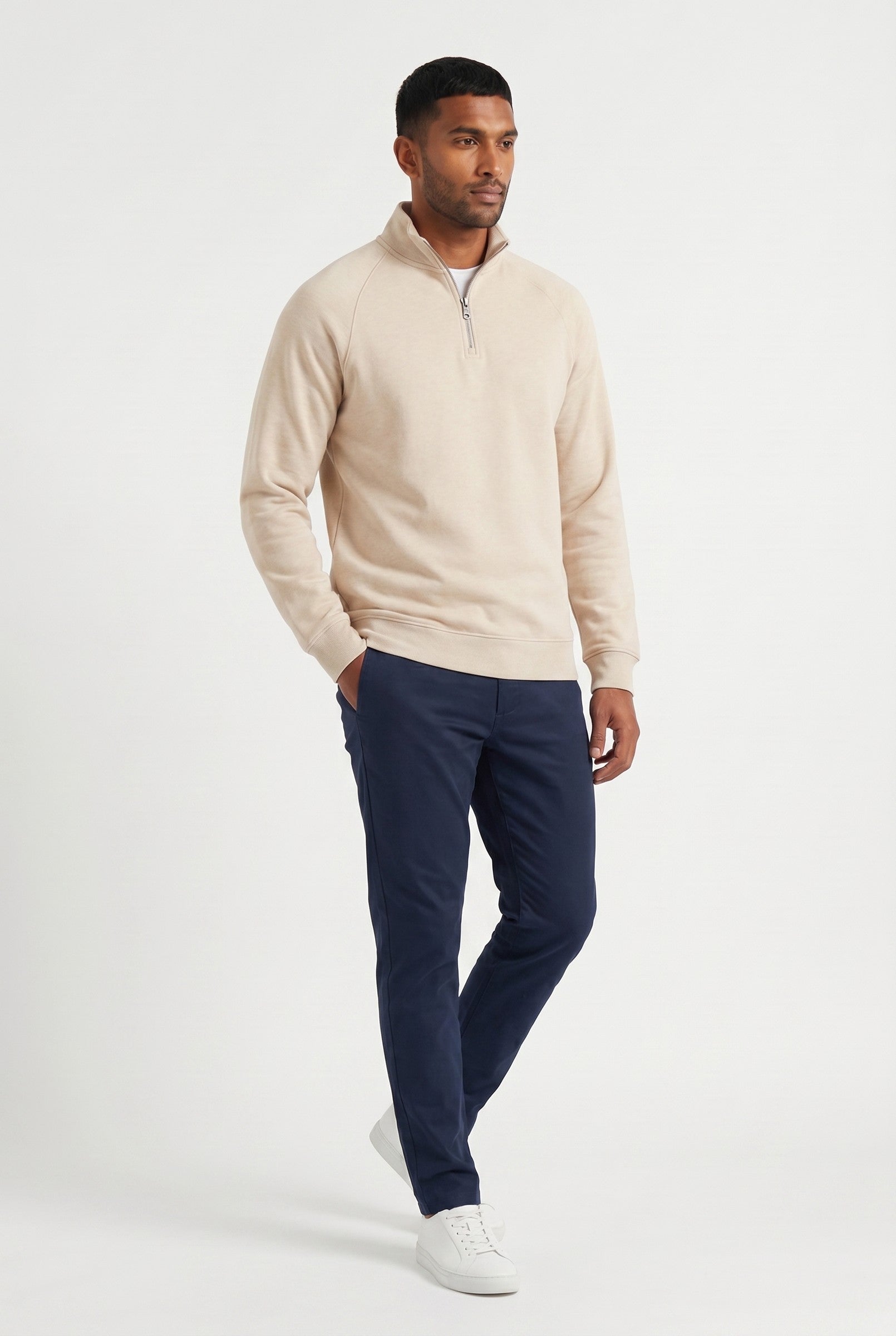 Men's Jensen Quarter-Zip Sweatshirt | Blackstone London