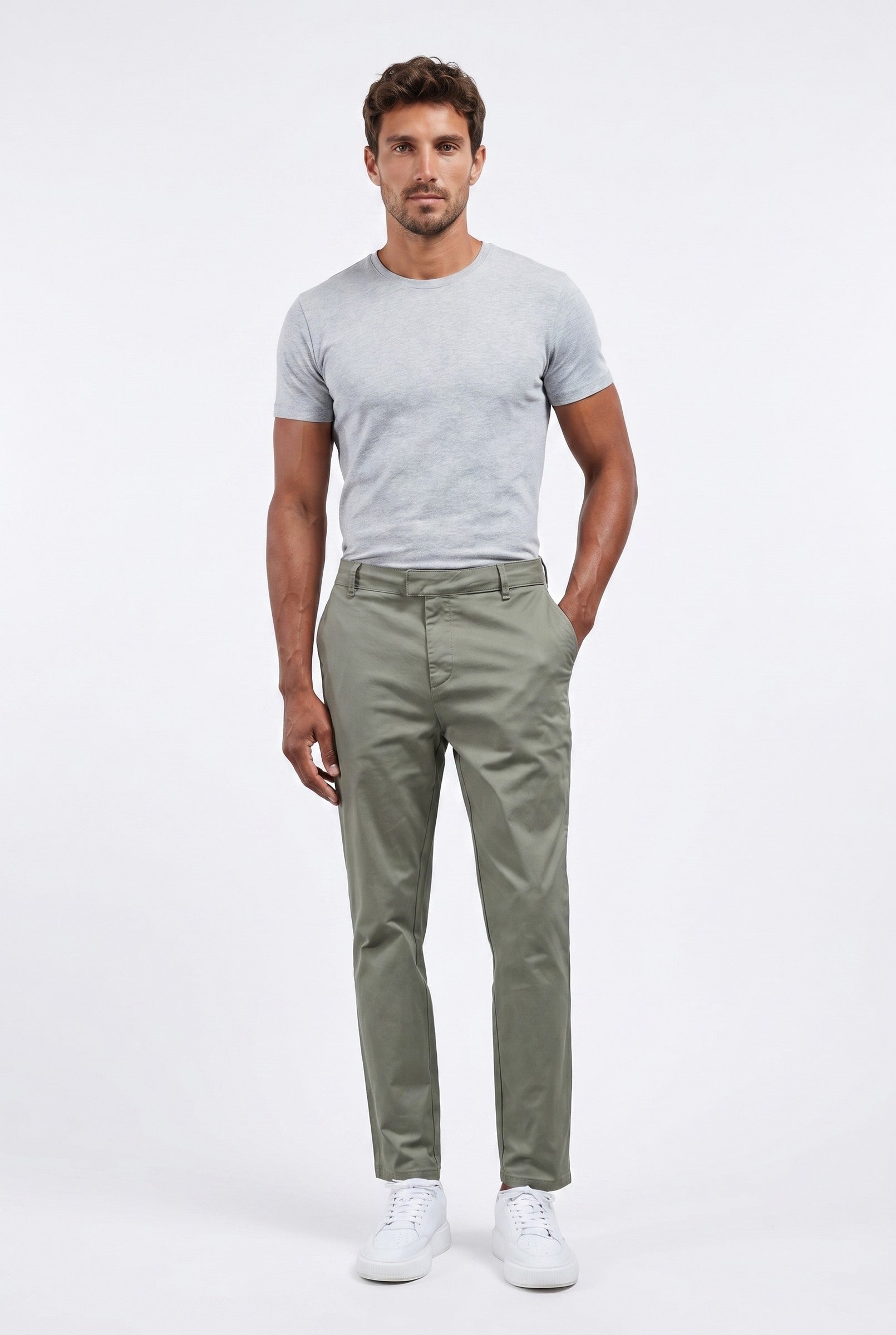 Men's Slim Fit Tailored Chino | Blackstone London