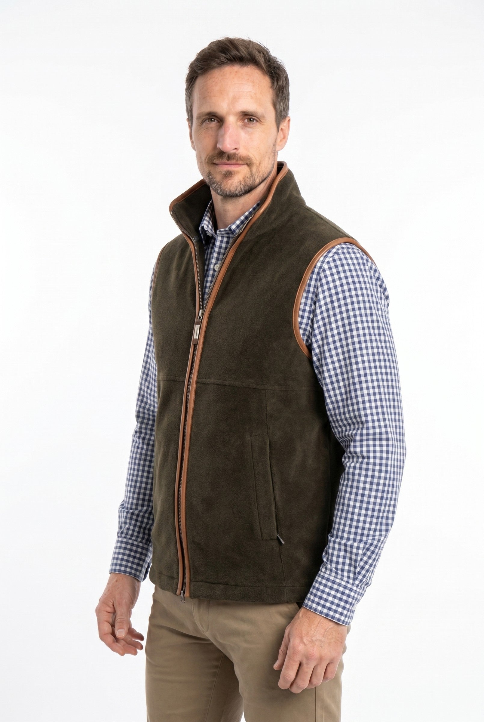 Men's Oakham Fleece Gilet | Blackstone London