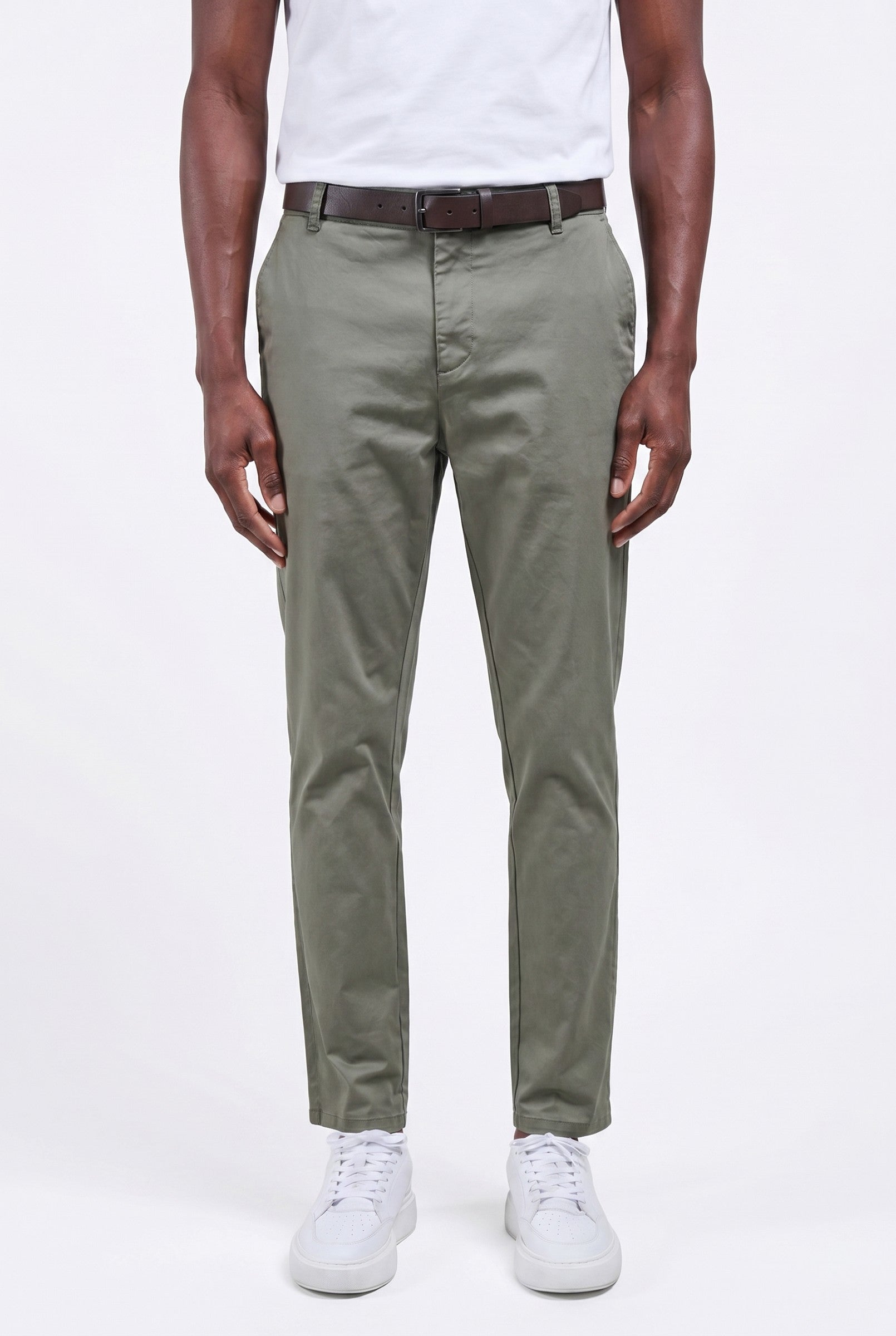 Men's Slim Fit Tailored Chino Trousers | Blackstone London