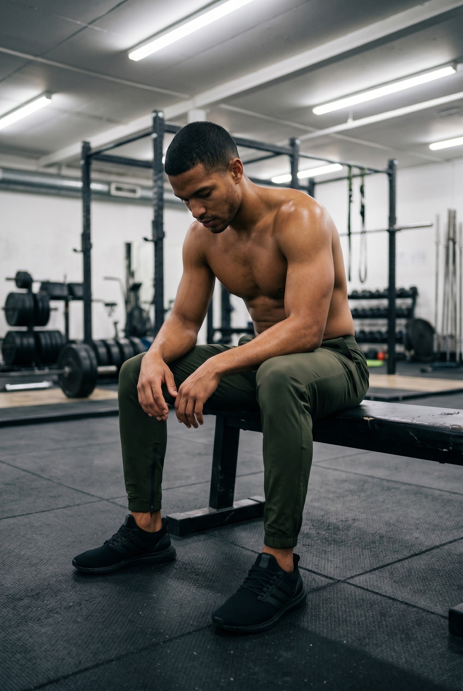 Men's Hybrid Tapered Joggers | Blackstone London