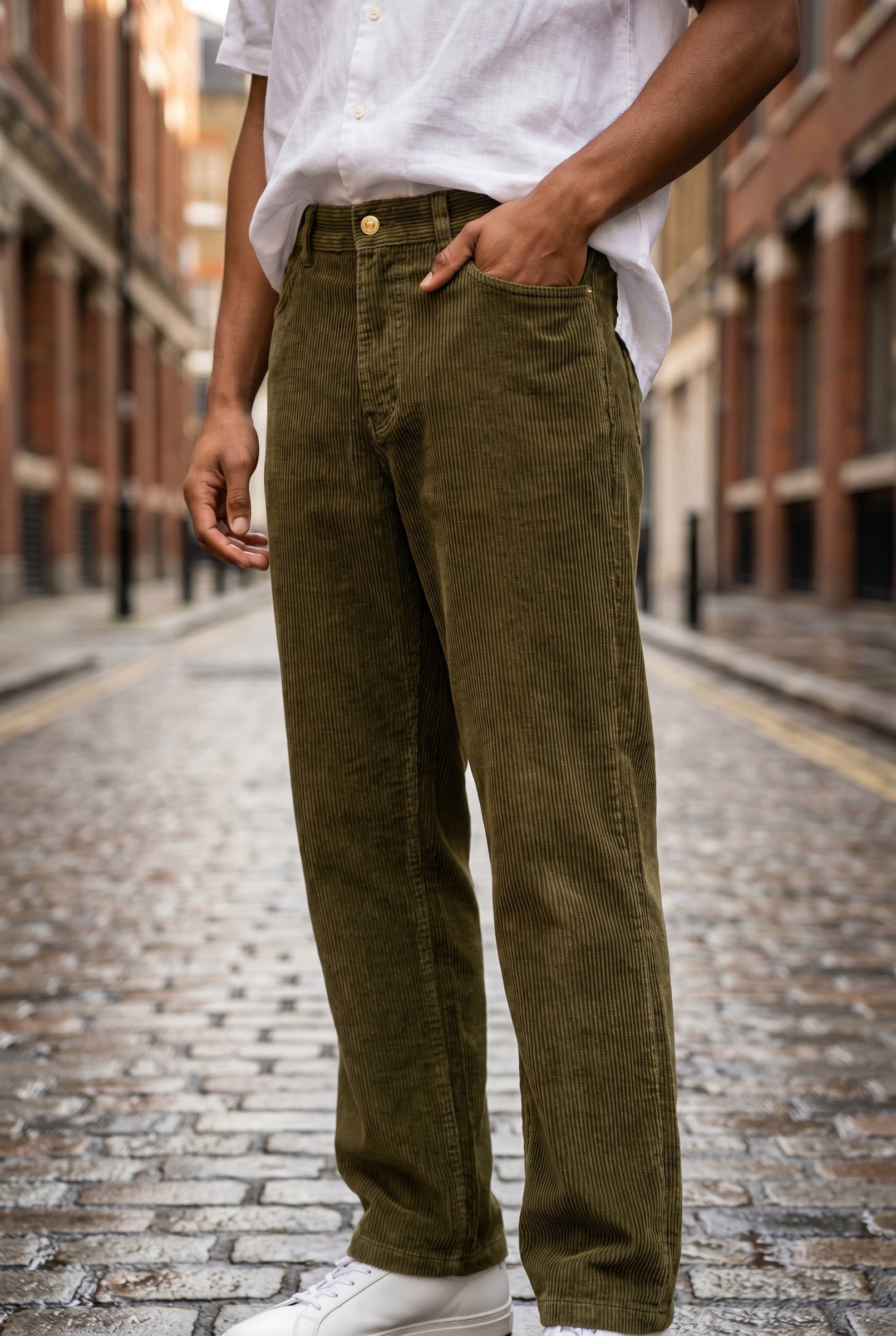 Men's Corduroy Trousers | Blackstone London
