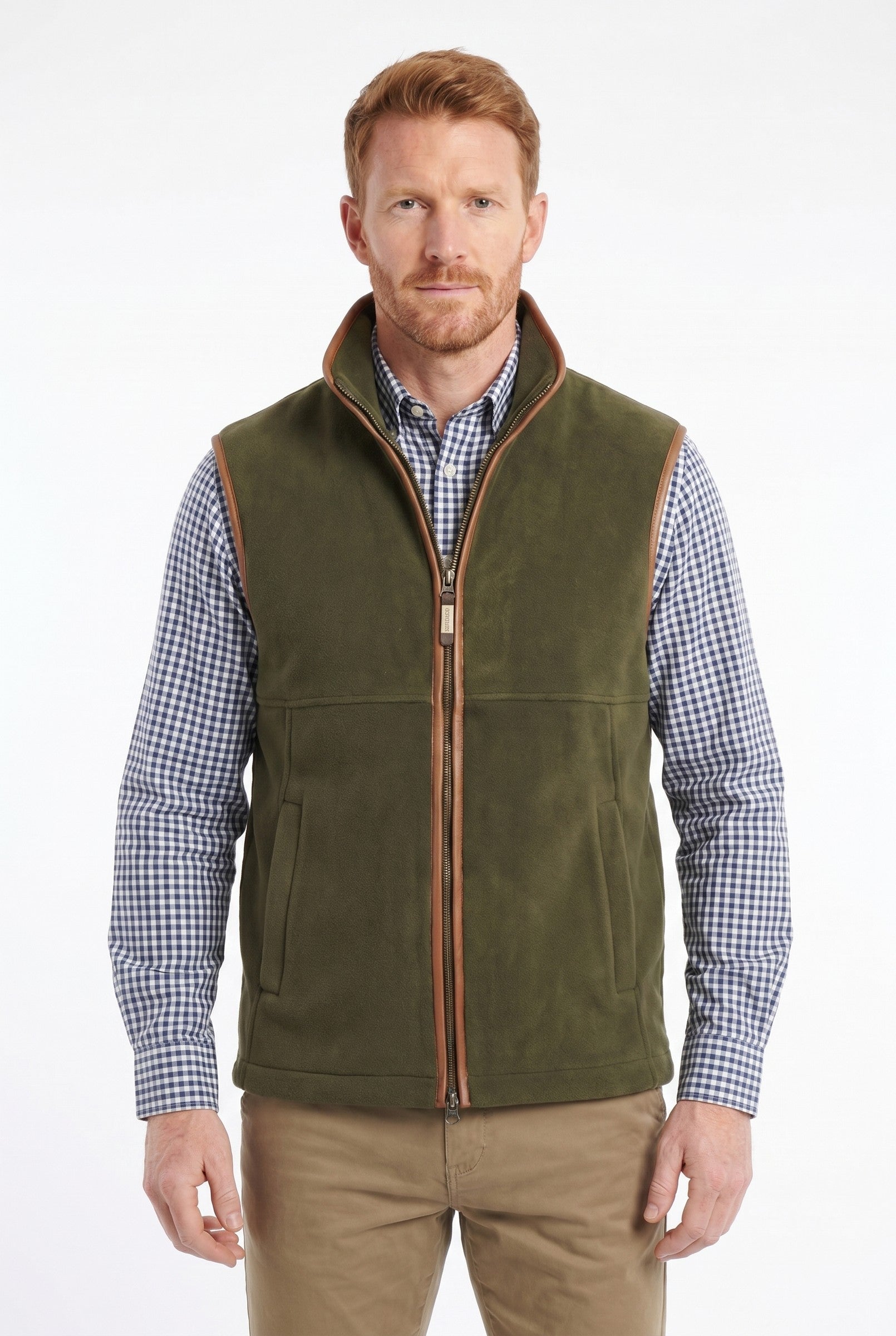 Men's Oakham Fleece Gilet | Blackstone London