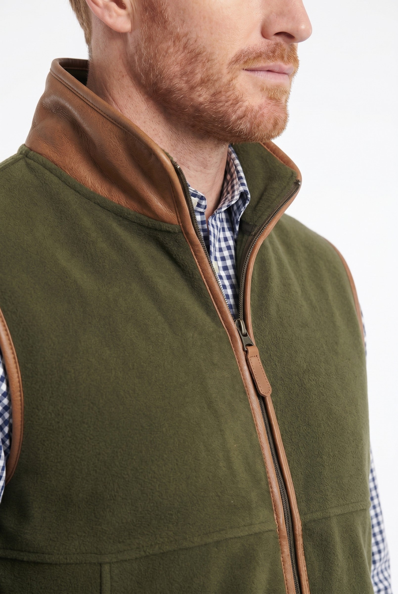 Men's Oakham Fleece Gilet | Blackstone London