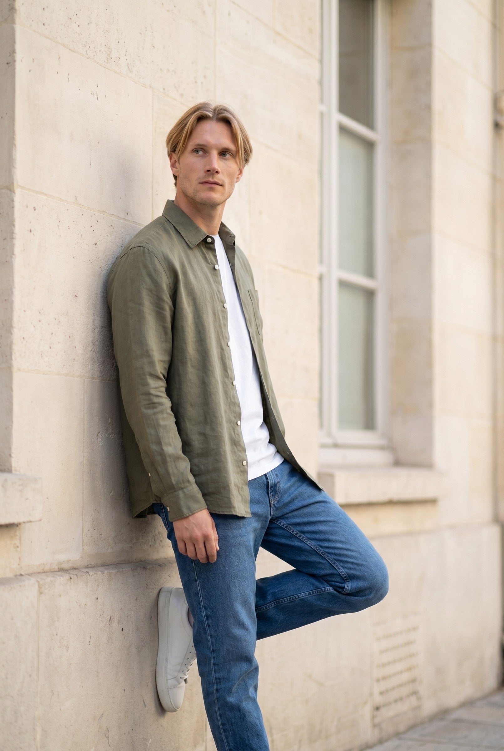 Men's Linen Shirt | Blackstone London