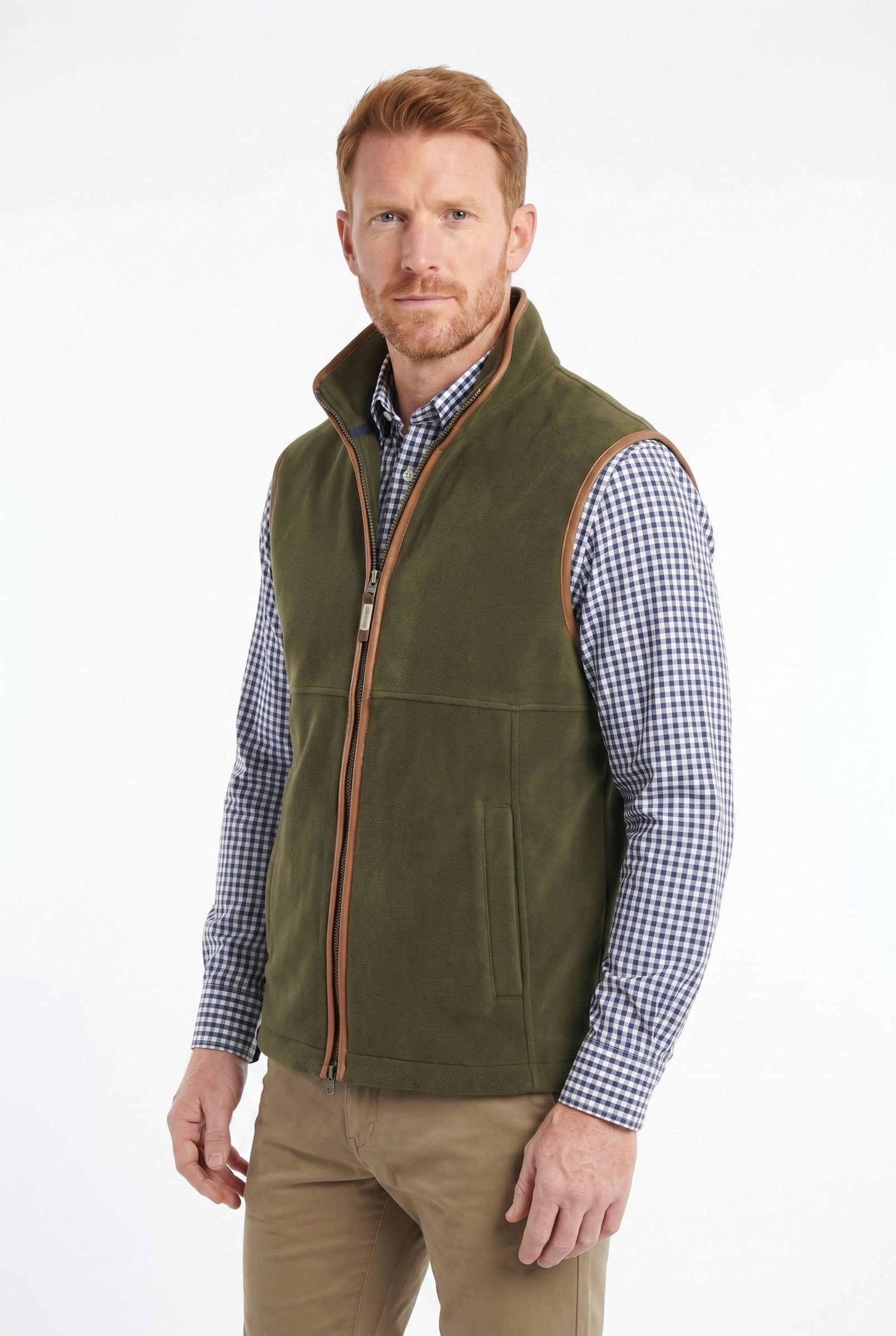 Men's Oakham Fleece Gilet | Blackstone London