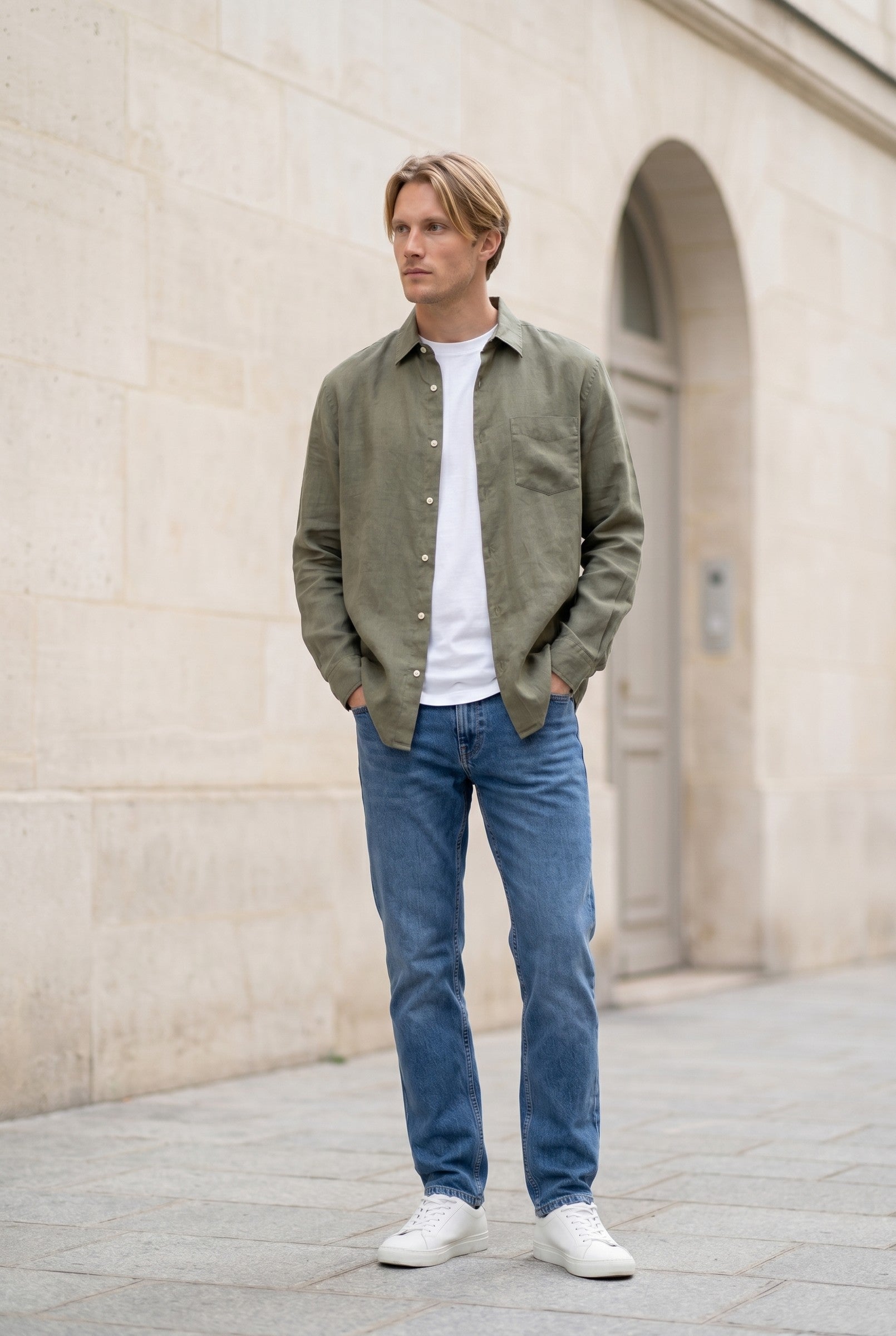 Men's Linen Shirt | Blackstone London