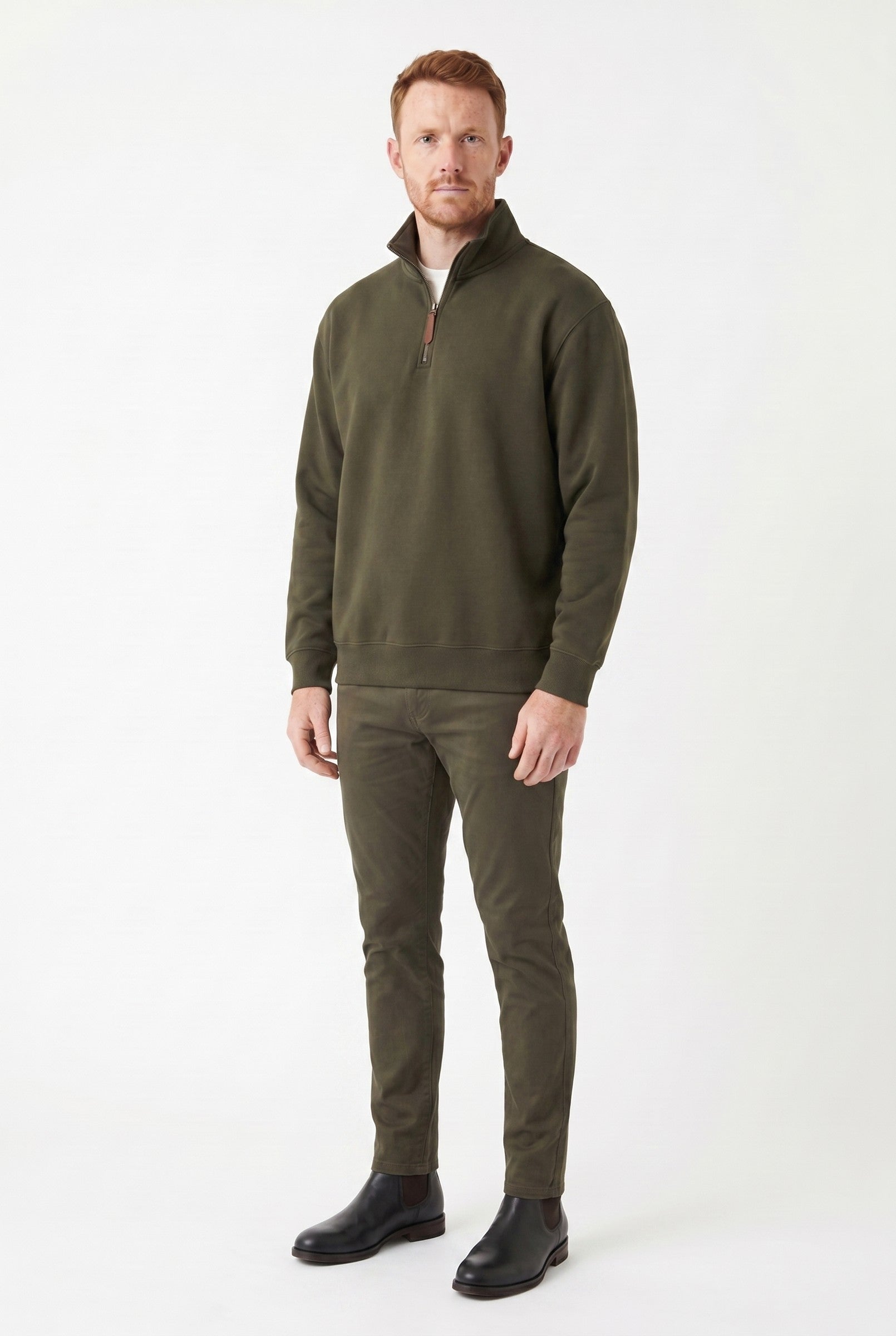 Men's Quarter-Zip Sweatshirt | Blackstone London