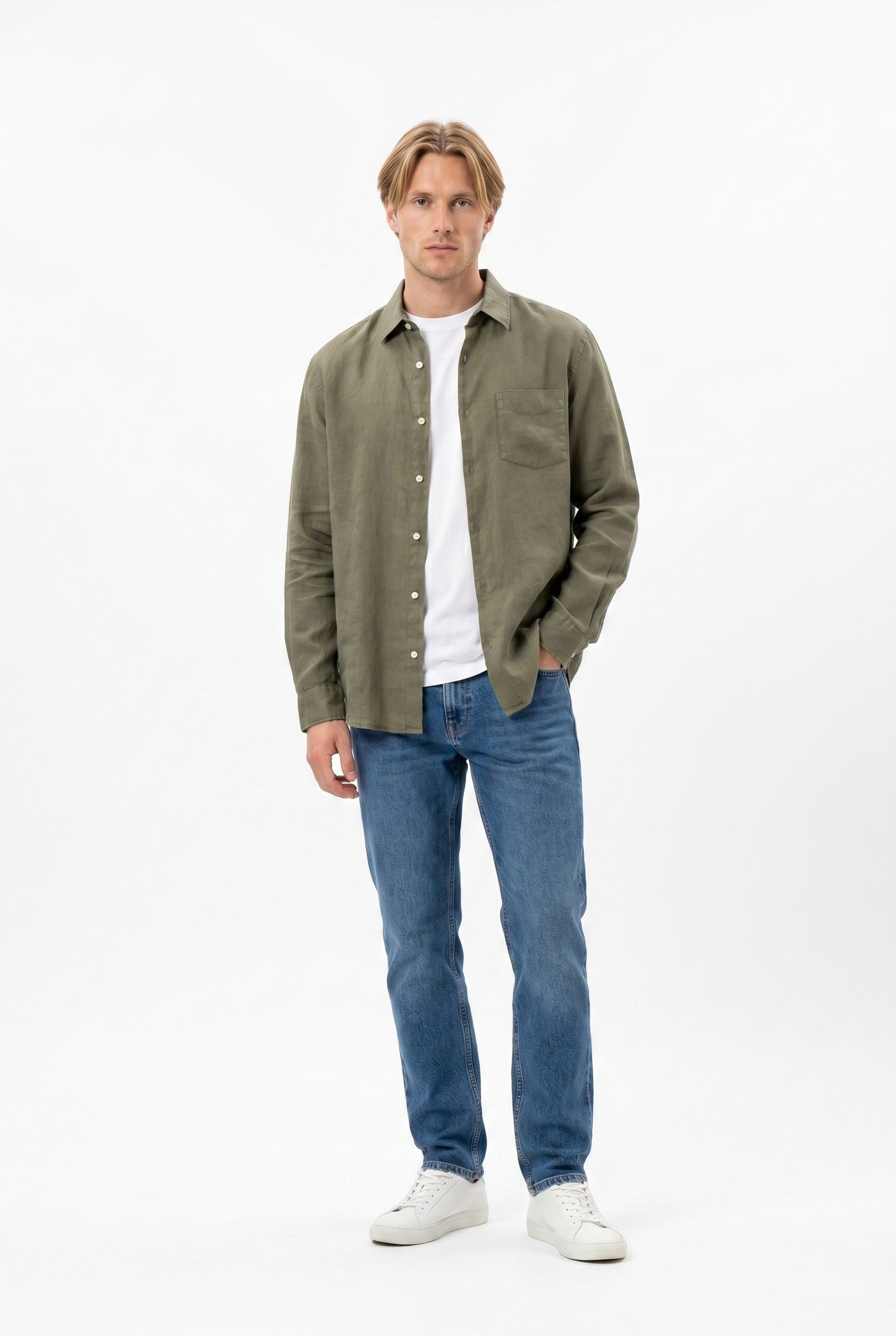Men's Linen Shirt | Blackstone London
