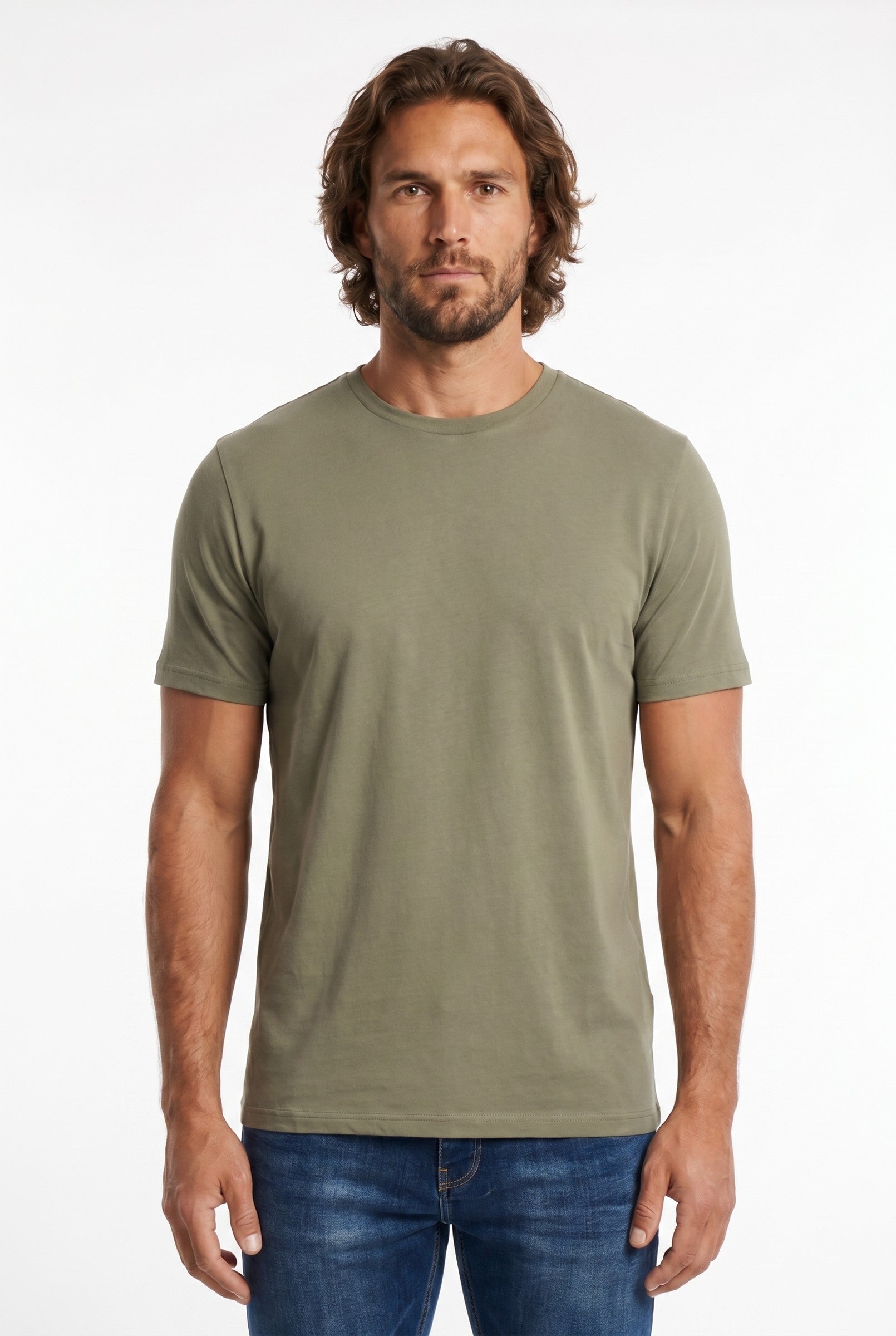 Men's Essential Slim Fit Cotton Stretch T-Shirt | Blackstone London