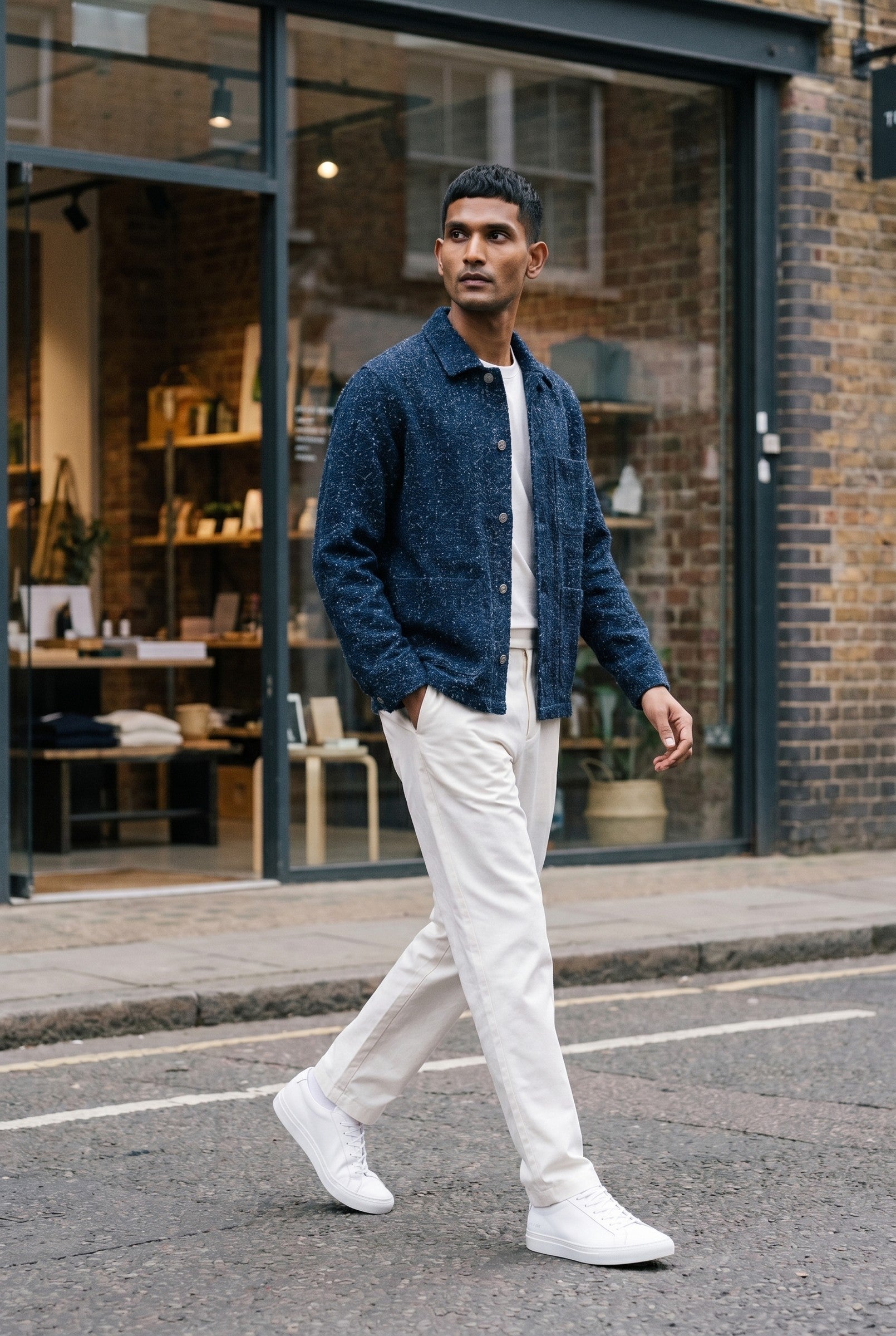 Men's Vintage Wash Chore Jacket | Blackstone London